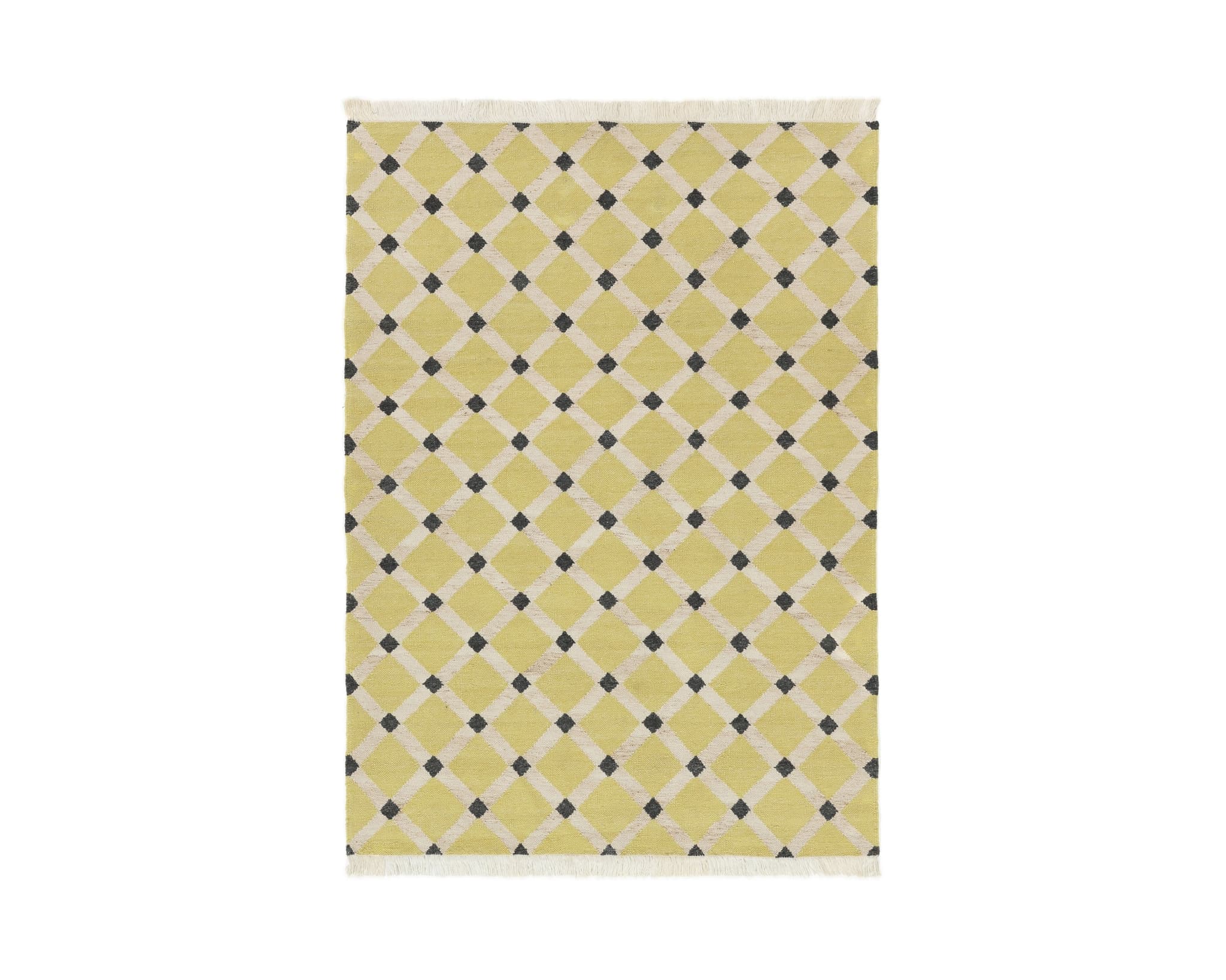 Rugvista Krissy matto 160 x 230 cm keltainen – Rugvista x Mjuk