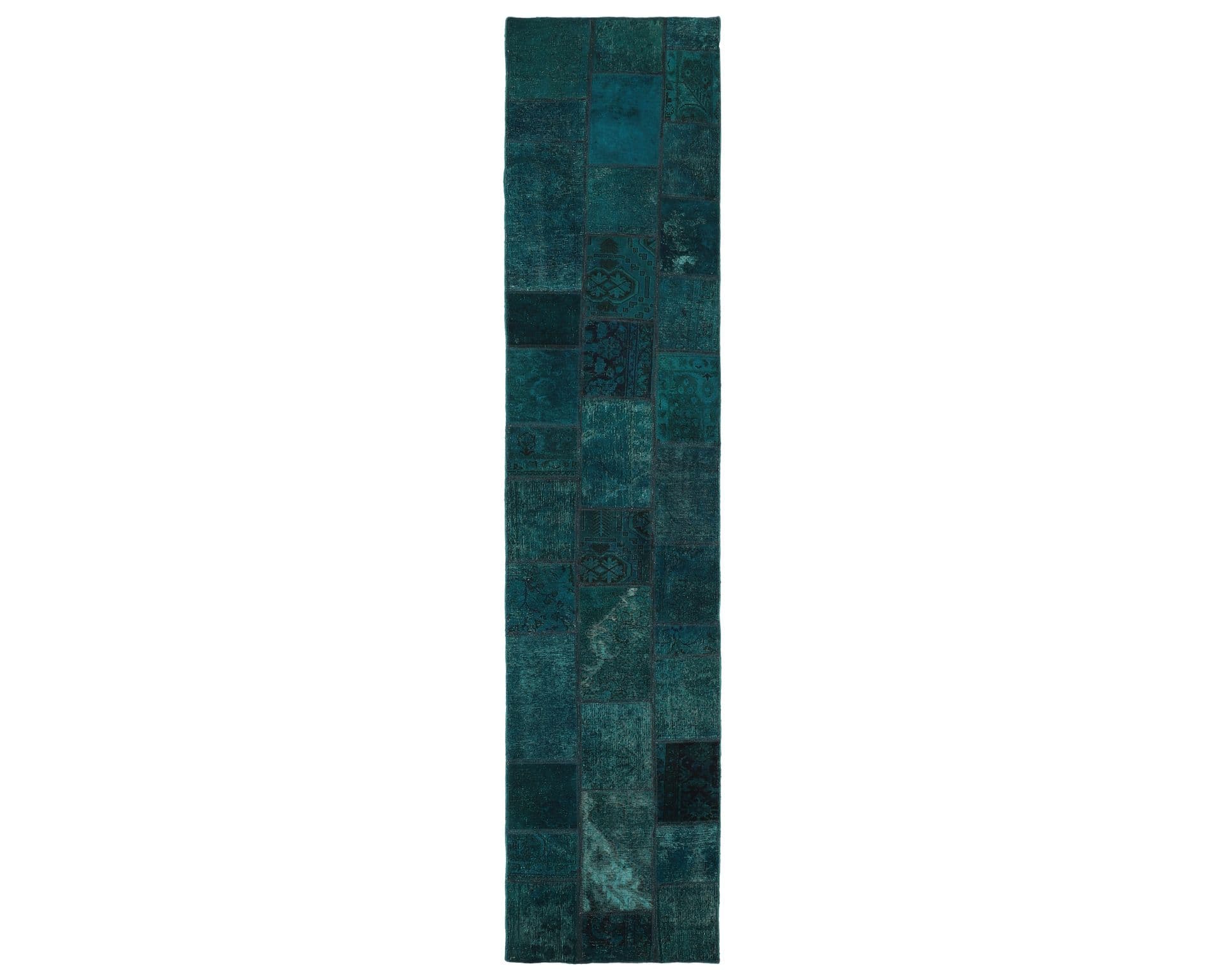 Vintage Patchwork itämainen matto 83 x 410 cm – Rezas