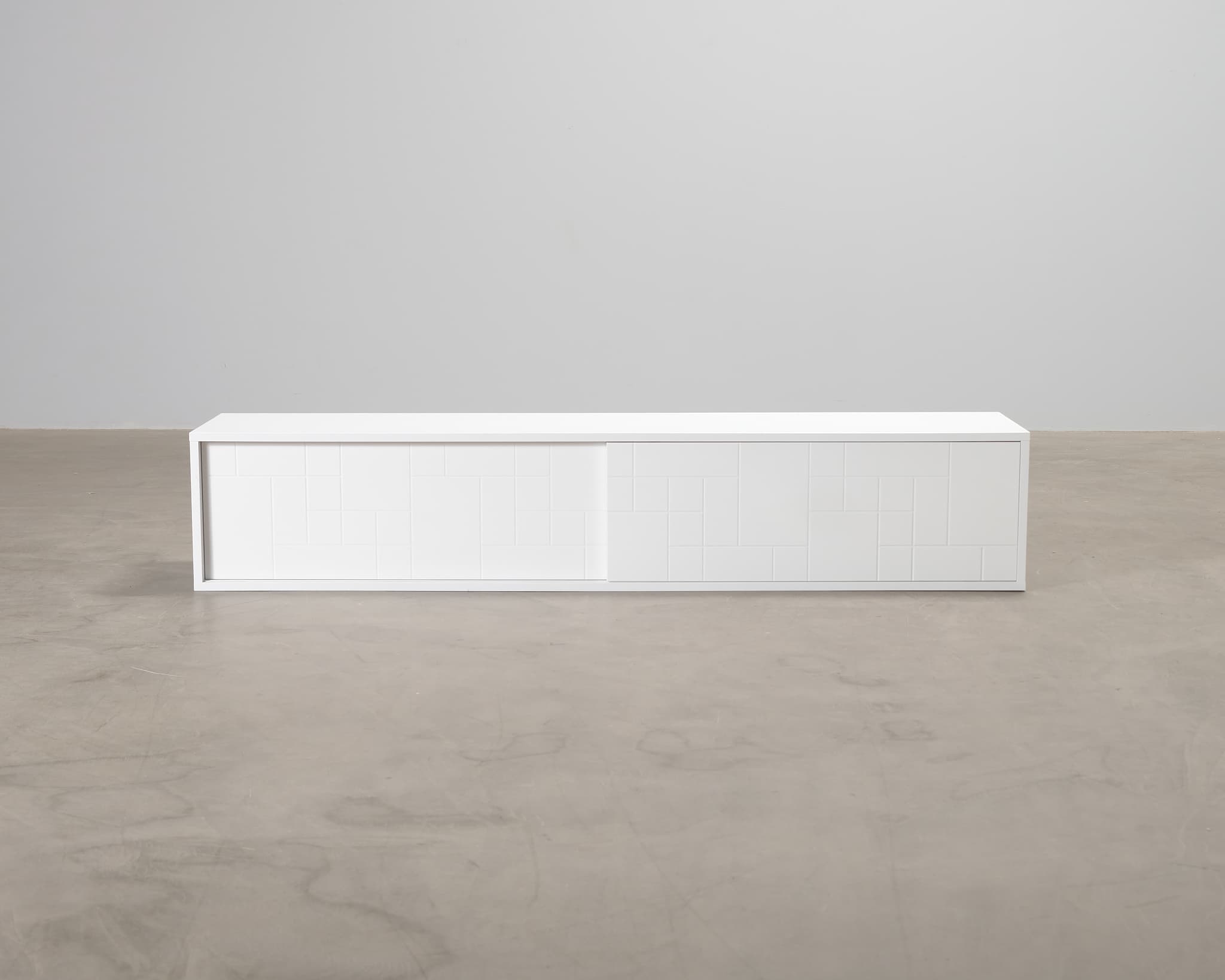 FeelDesign Straight TV-taso valkoinen
