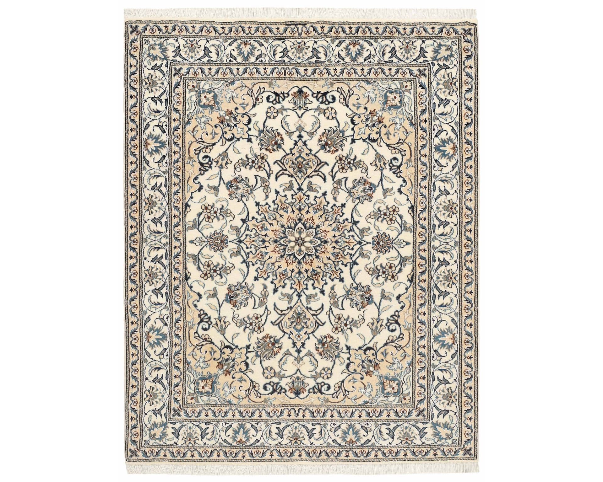 Nain Kashmar itämainen matto 152 x 191 cm – Rezas