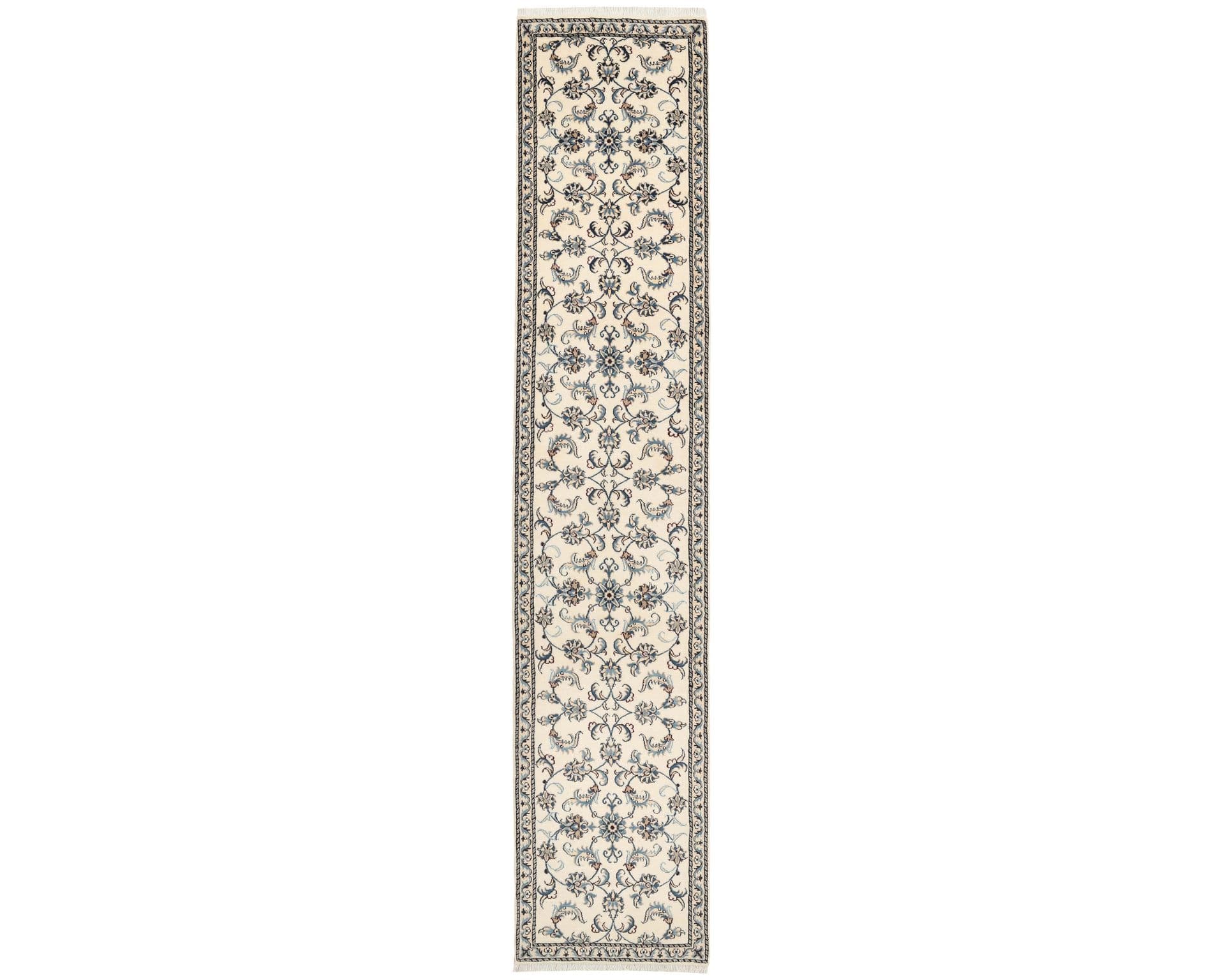 Nain Kashmar itämainen matto 75 x 385 cm – Rezas