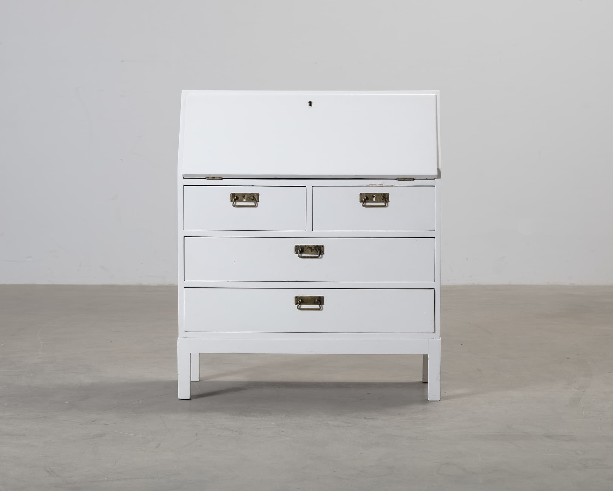 Vintage klaffilipasto valkoinen