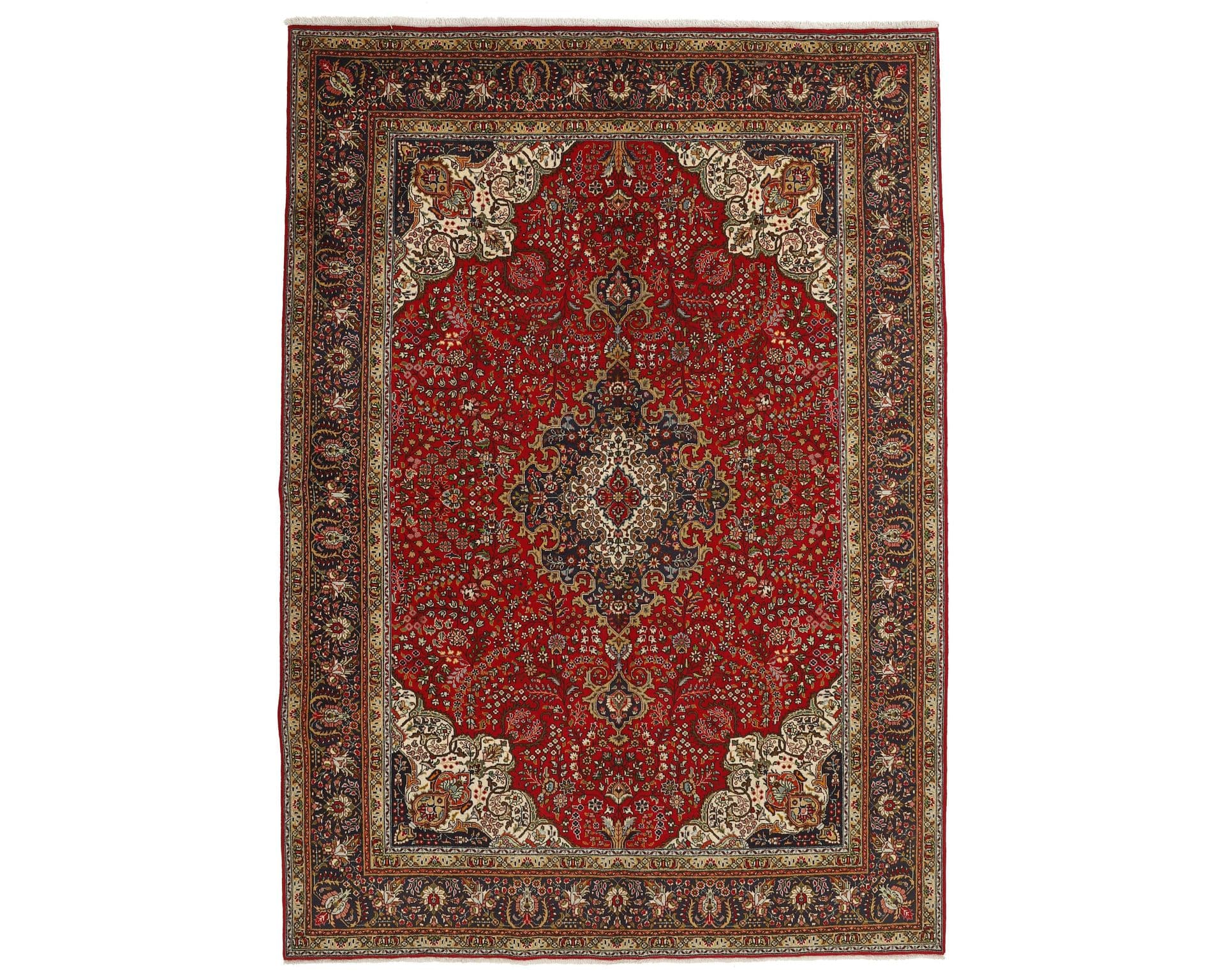 Tabriz 40 itämainen matto 253 x 347 cm – Rezas