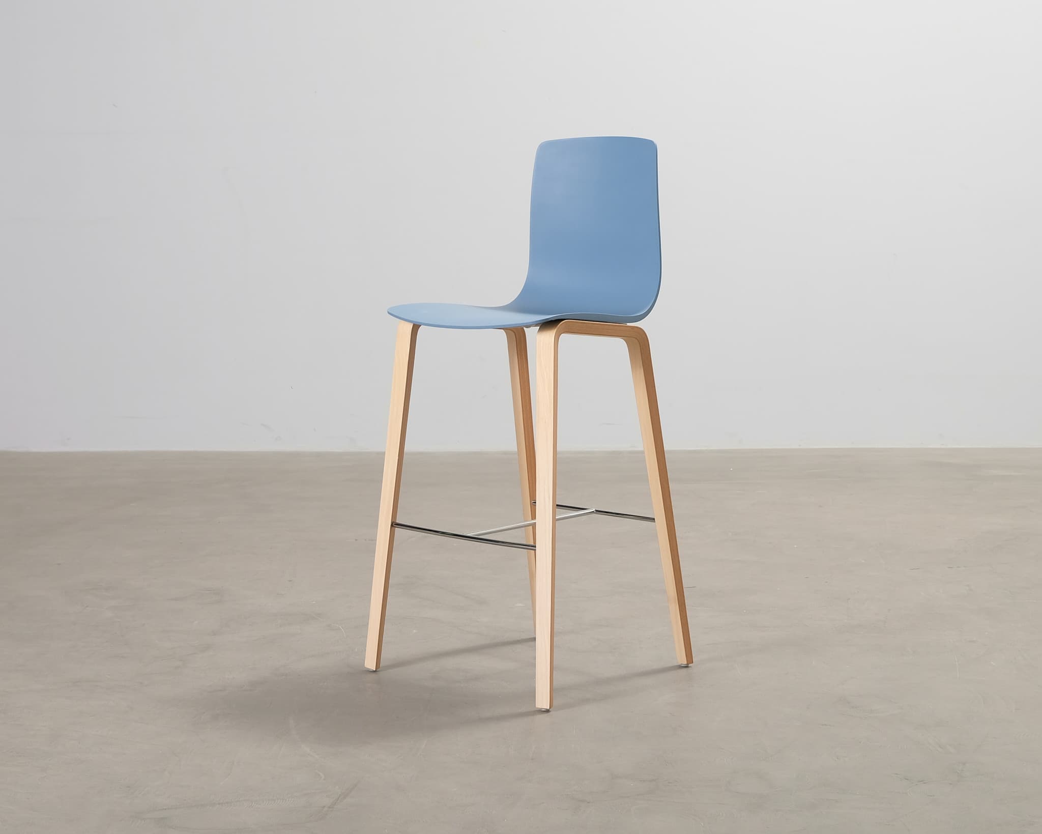 Arper Aava baarituoli sininen