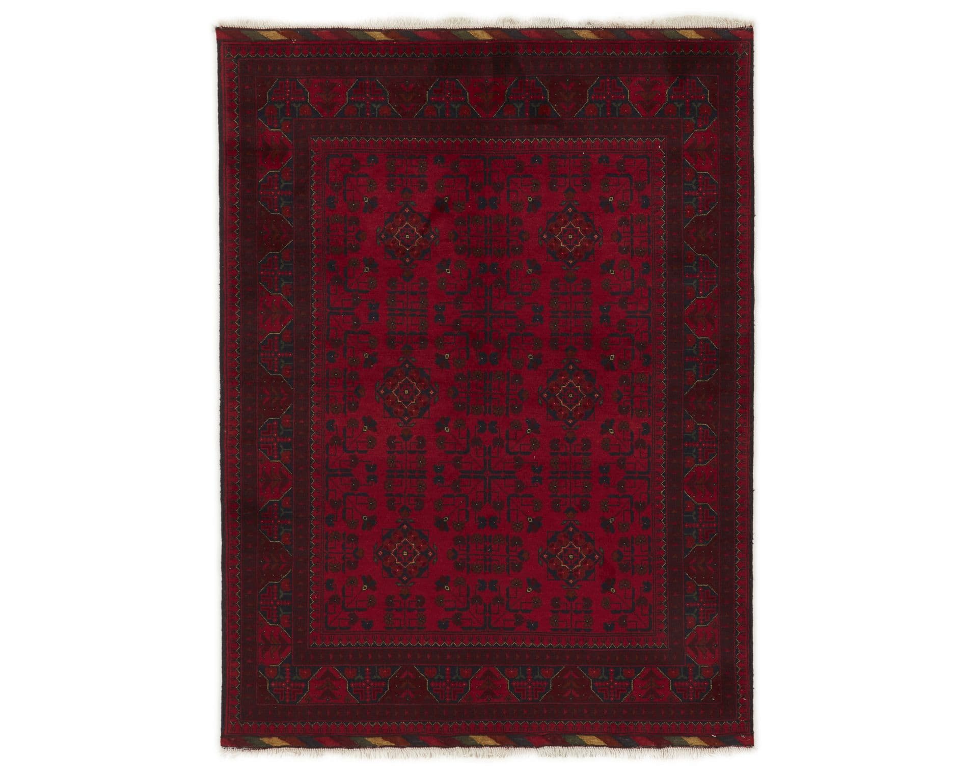 Old Afghan itämainen matto 147 x 196 cm – Rezas