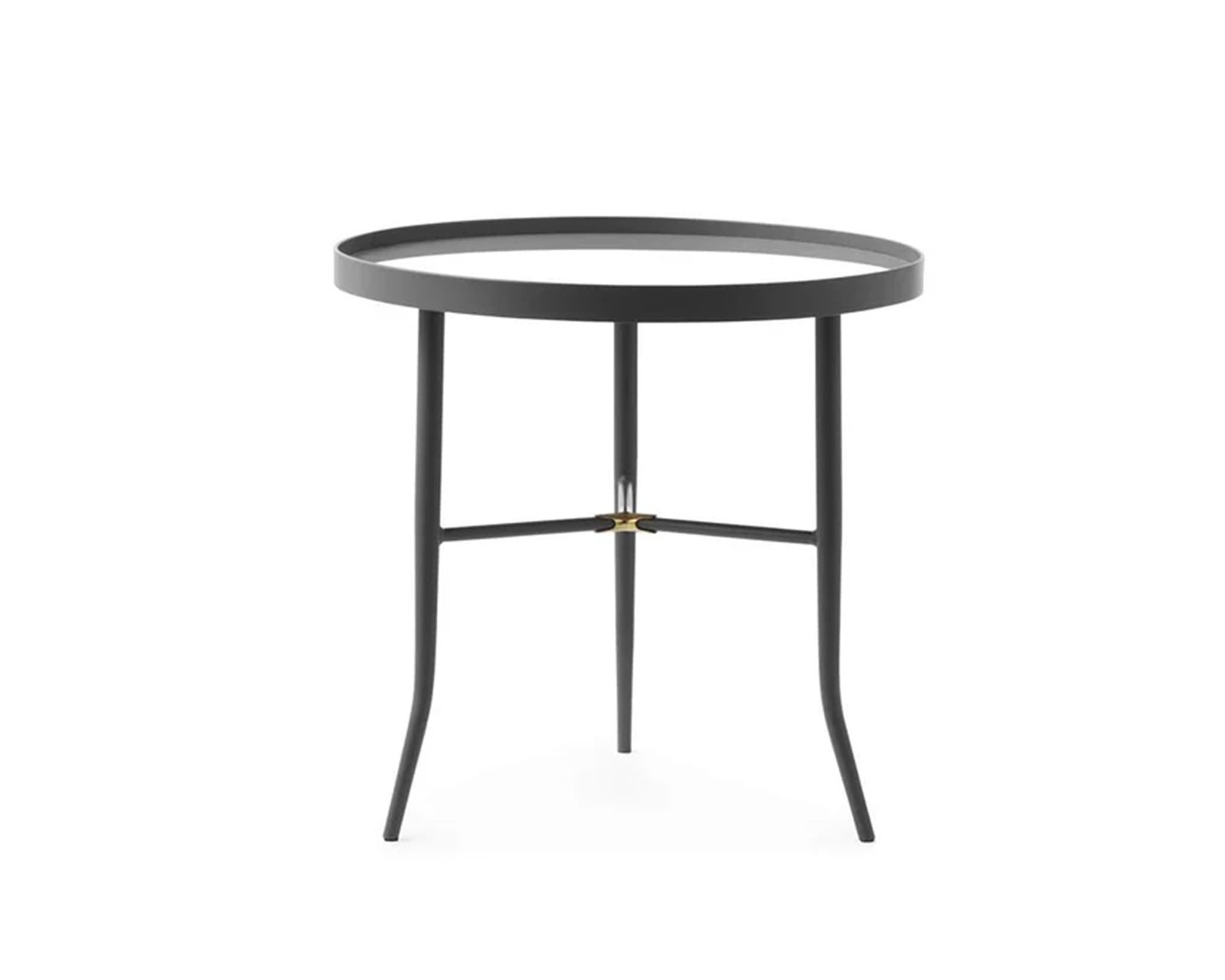 Normann Copenhagen Lug Small sohvapöytä harmaa – Normann Copenhagen