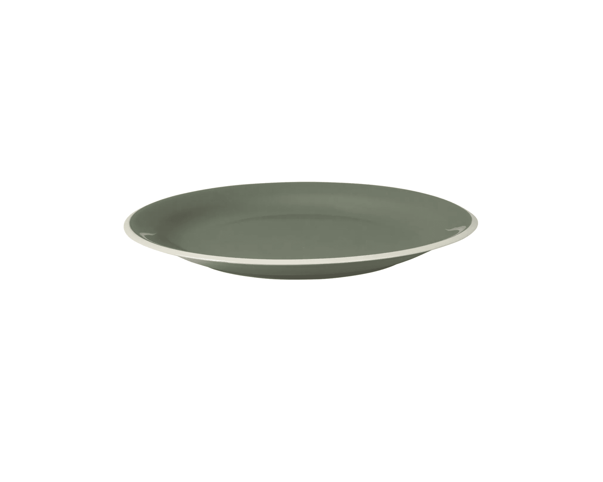 Broste Copenhagen Taverna lautanen ø 28 cm vihreä, 4 kpl setti