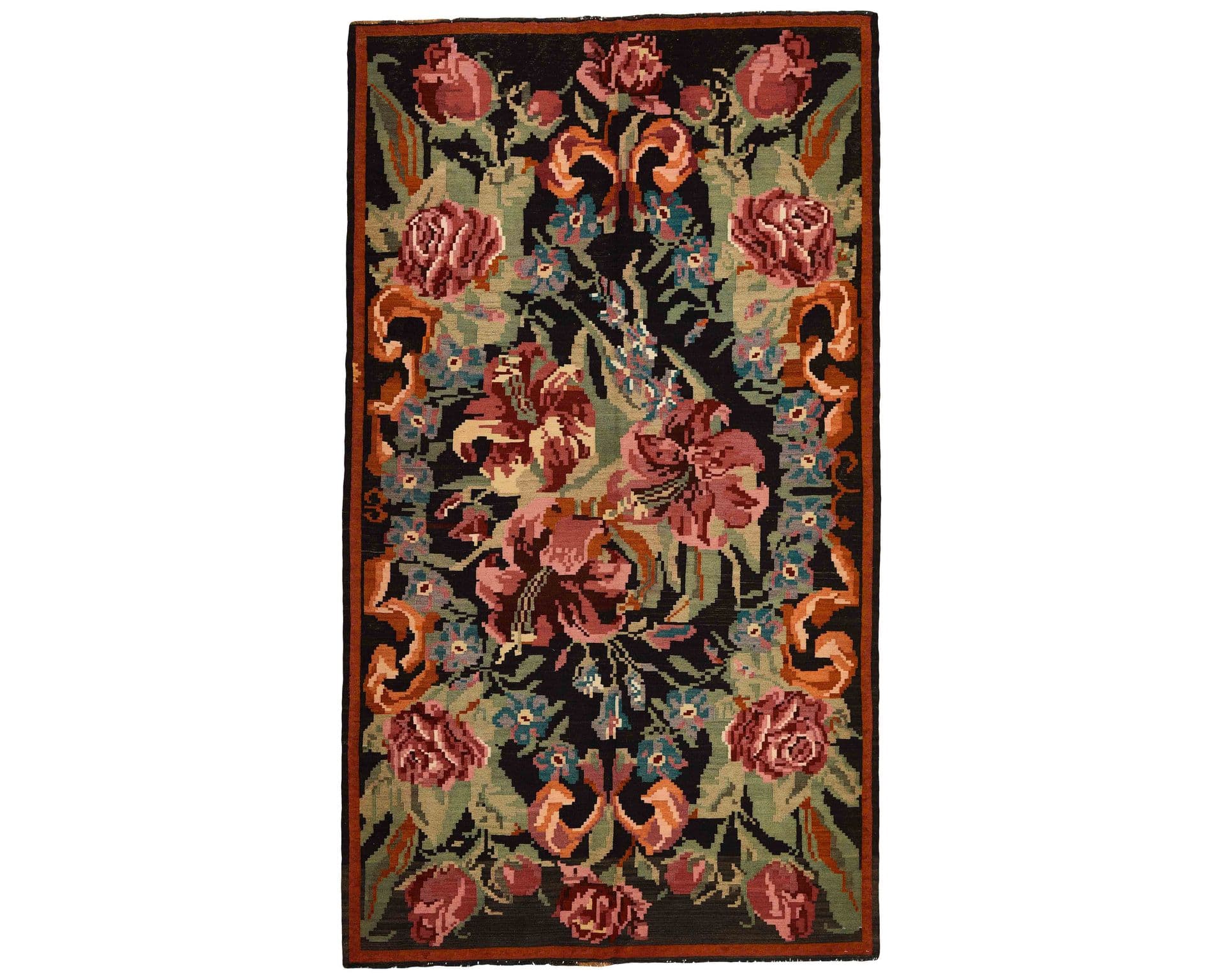 Rose Kelim itämainen matto 195 x 344 cm – Rezas