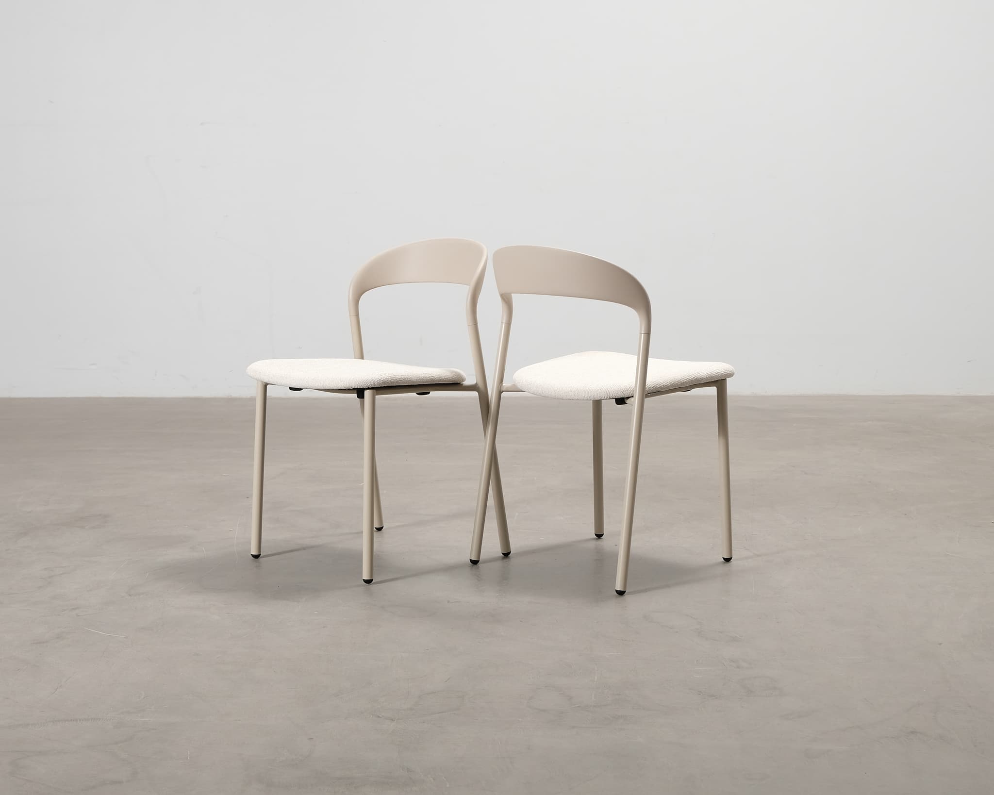 Micadoni Mia ruokapöydän tuoli beige, 2 kpl setti