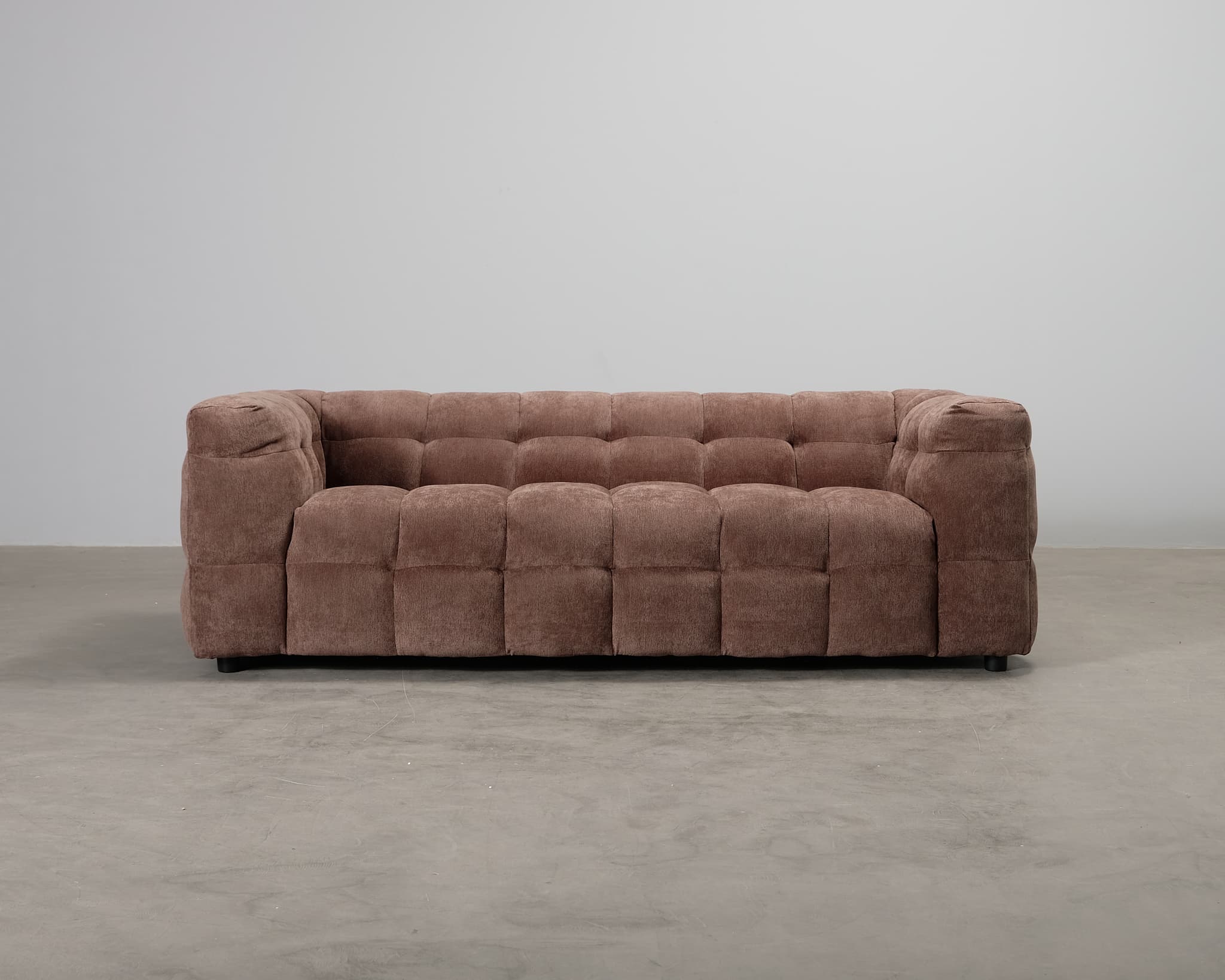Elise 3-istuttava sohva ruskea