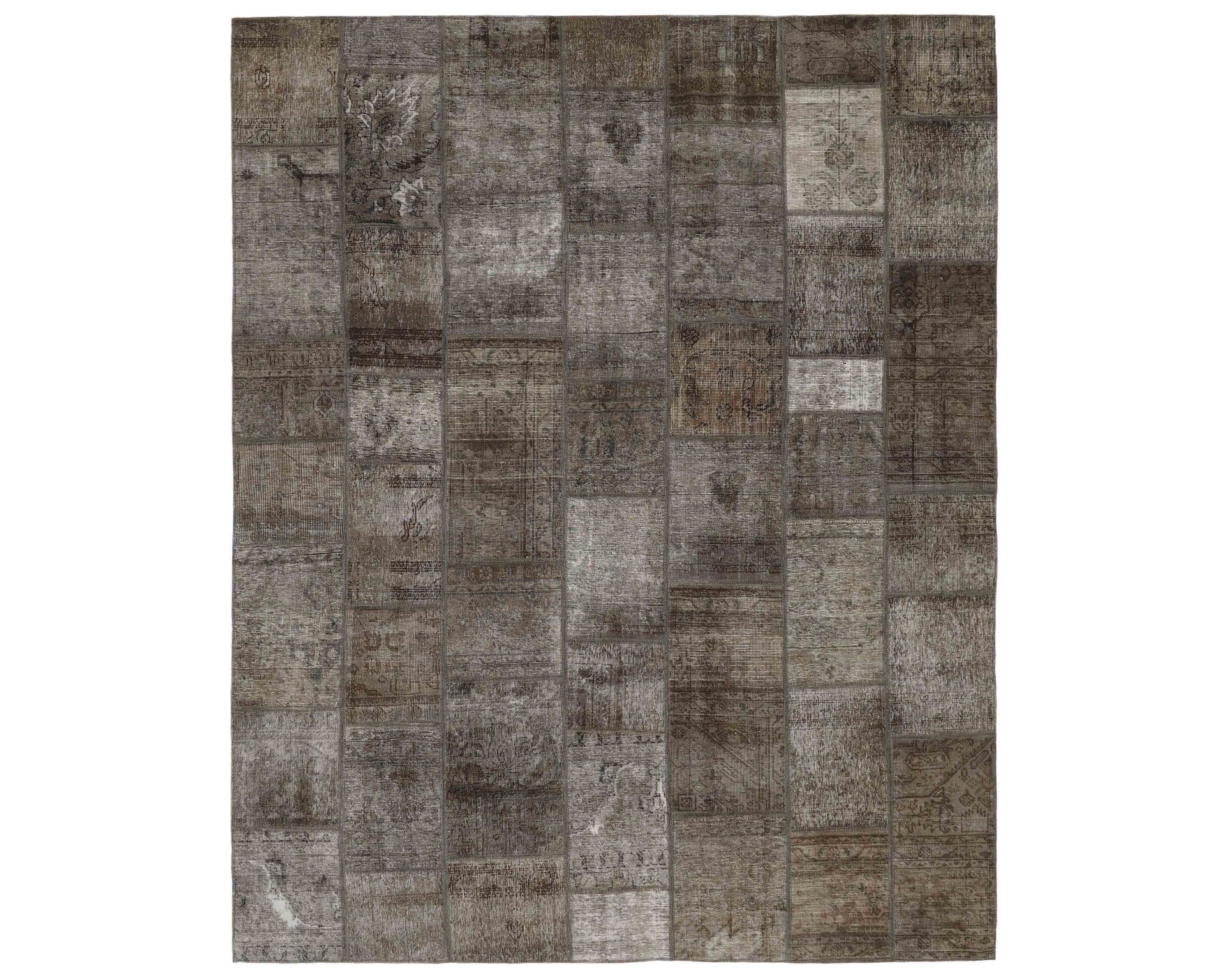 Vintage Patchwork itämainen matto 252 x 310 cm – Rezas