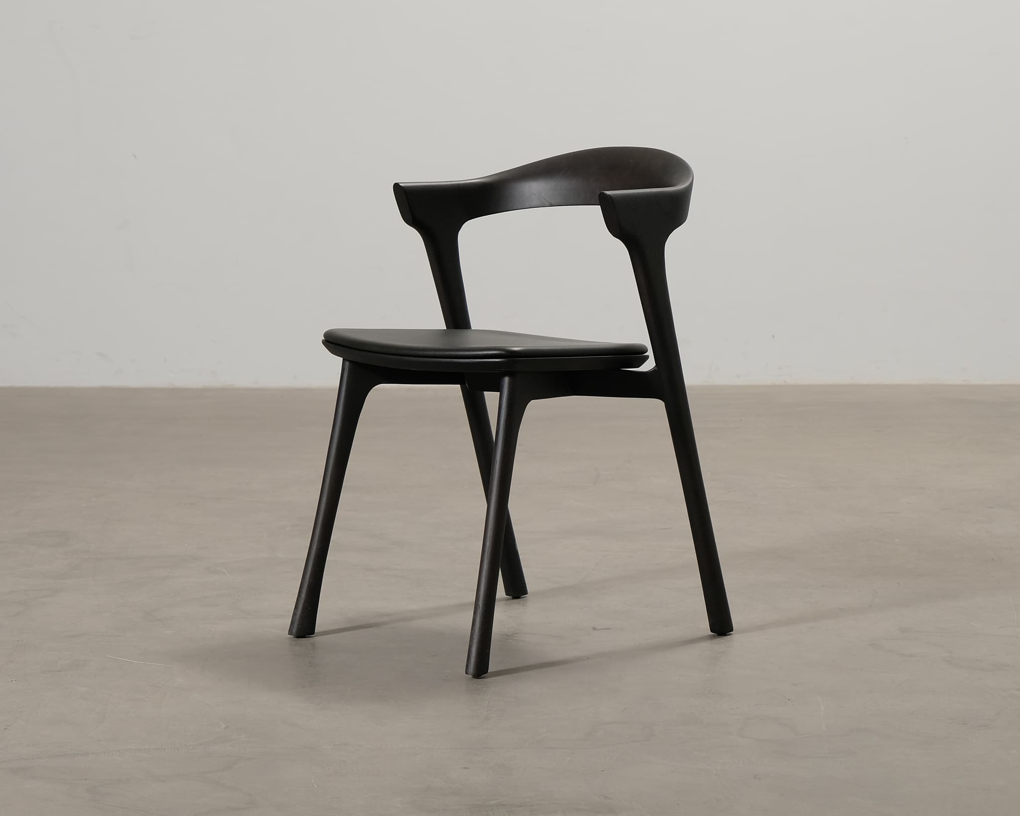 Ethnicraft Bok ruokapöydän tuoli musta