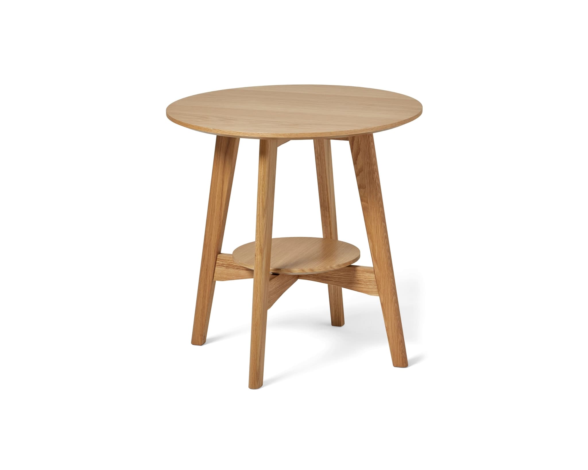 Mio Ester sivupöytä ø 55 cm tammi – Mio