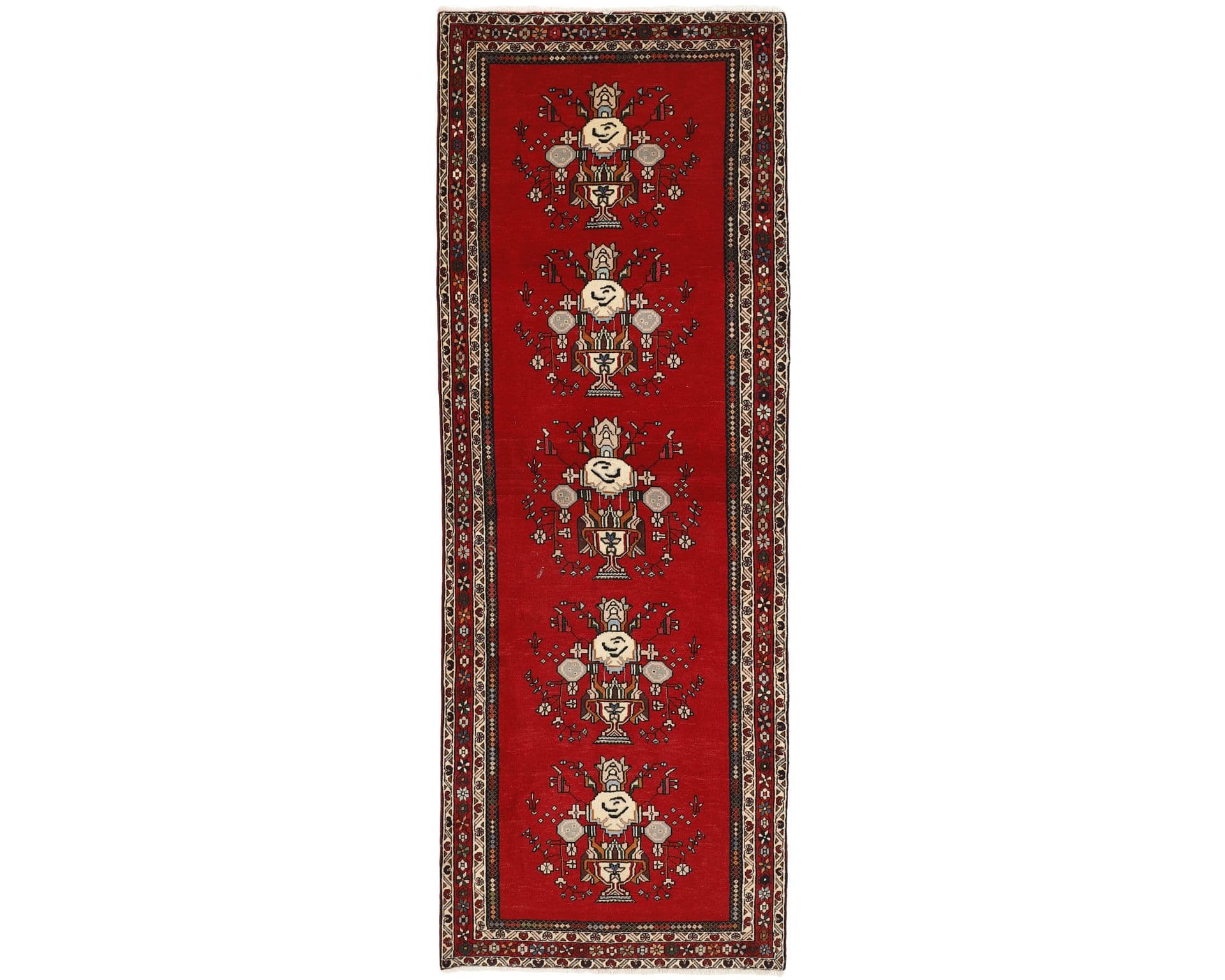 Afshar itämainen matto 100 x 292 cm – Rezas