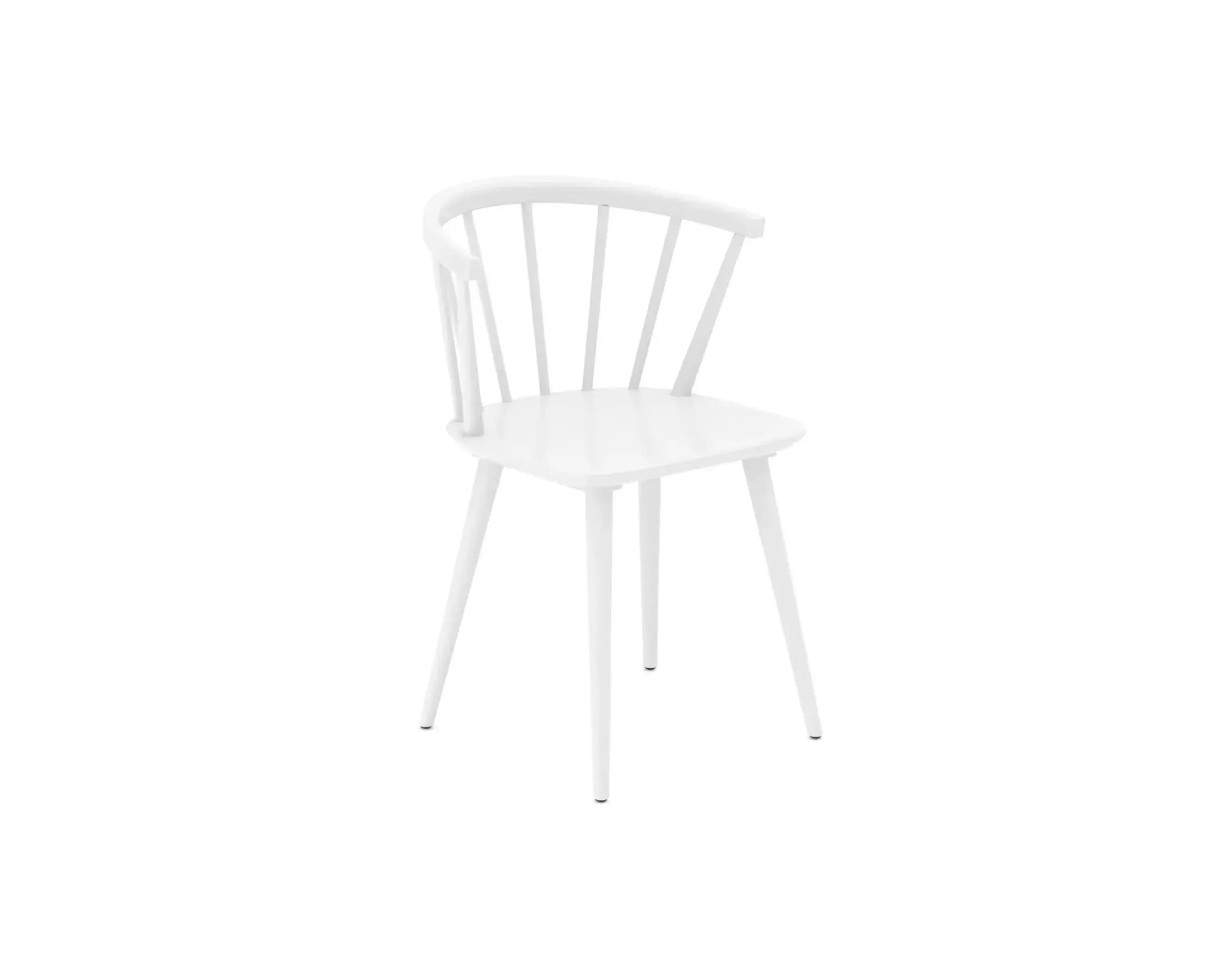 Bark Tyrö ruokapöydän tuoli valkoinen, 6 kpl setti – Bark