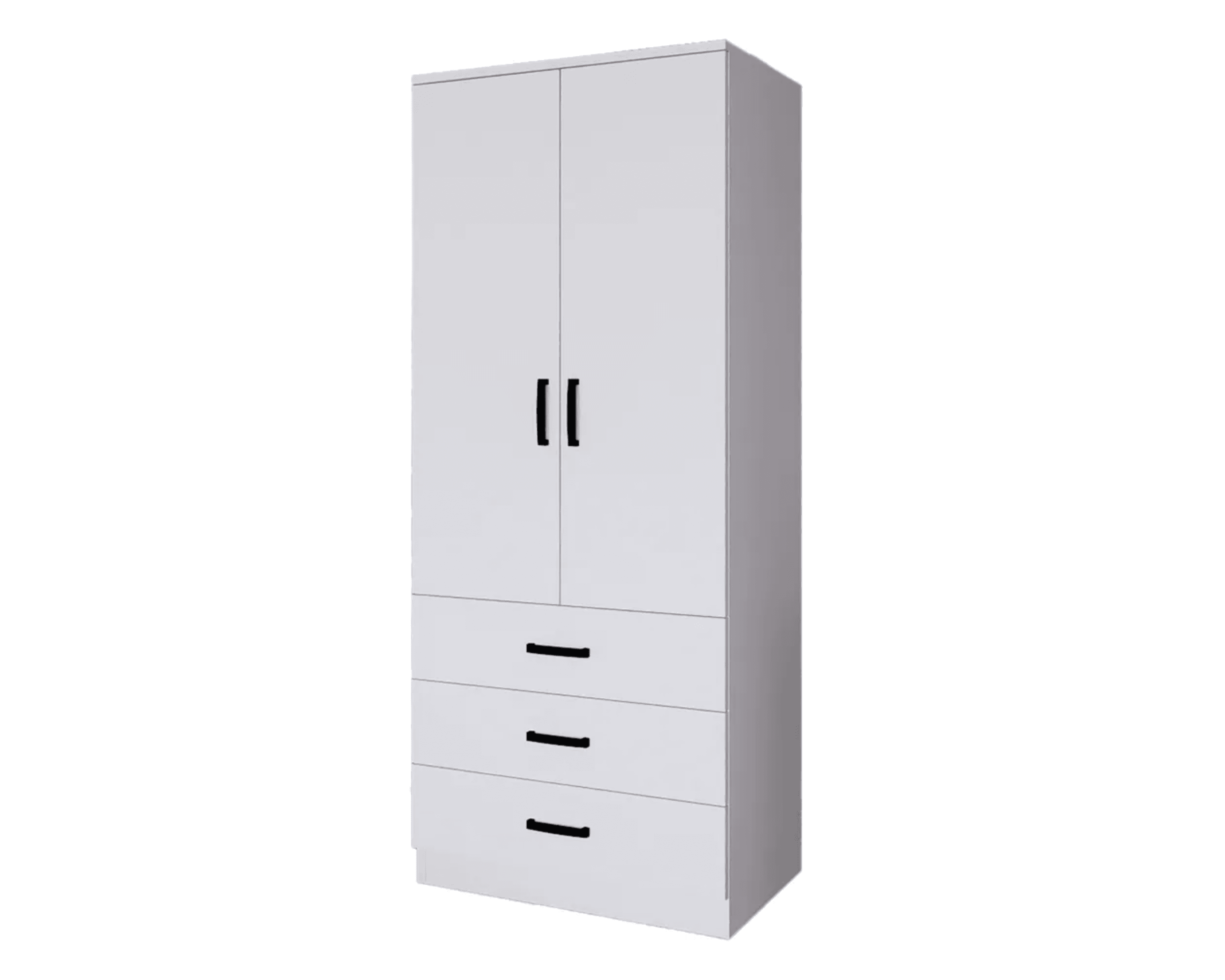 Haaken vaatekaappi valkoinen