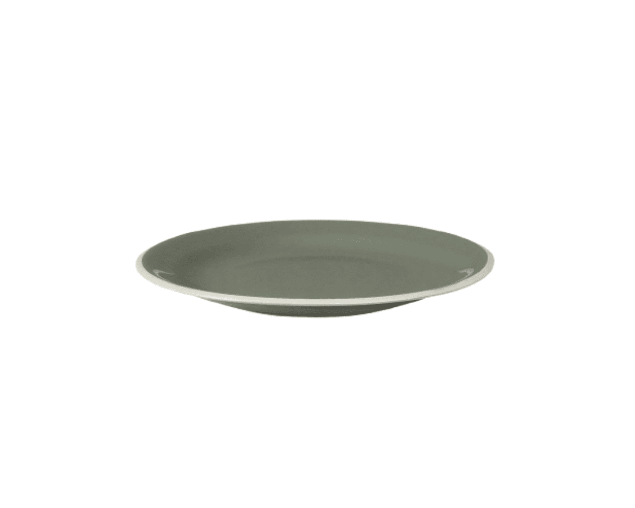 Broste Copenhagen Taverna lautanen ø 22 cm vihreä, 4 kpl setti – Broste Copenhagen