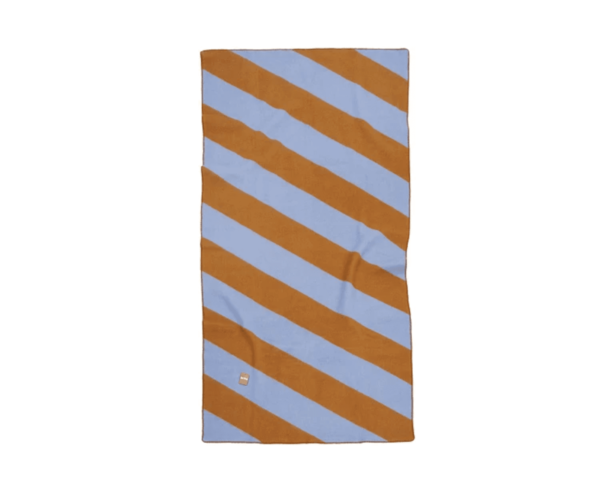 Brita Sweden Minola viltti 130 x 260 cm ruskea / sininen – Brita Sweden