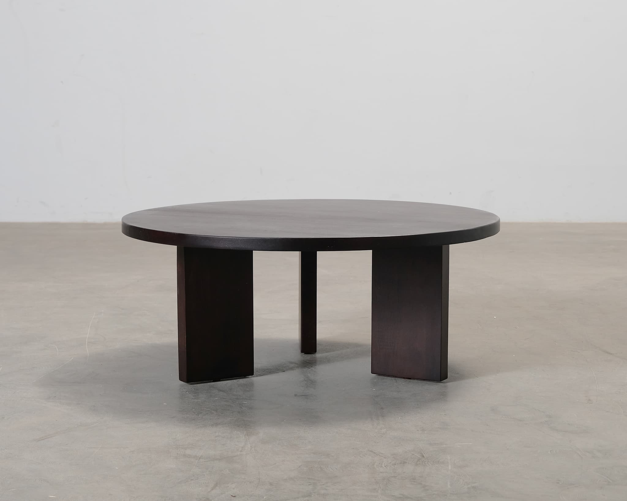 Decotique Eden sohvapöytä ø 90 cm tummanruskea tammi – Decotique