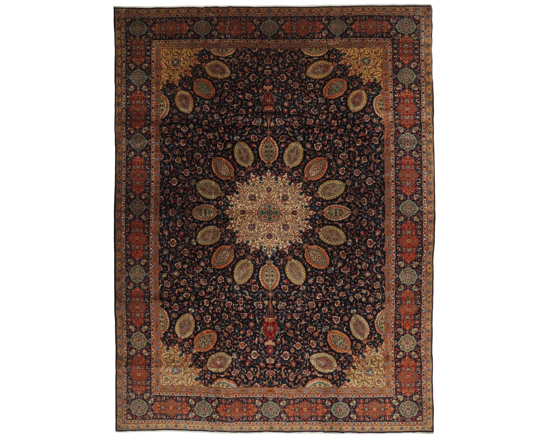 Tabriz 40 itämainen matto 358 x 483 cm – Rezas