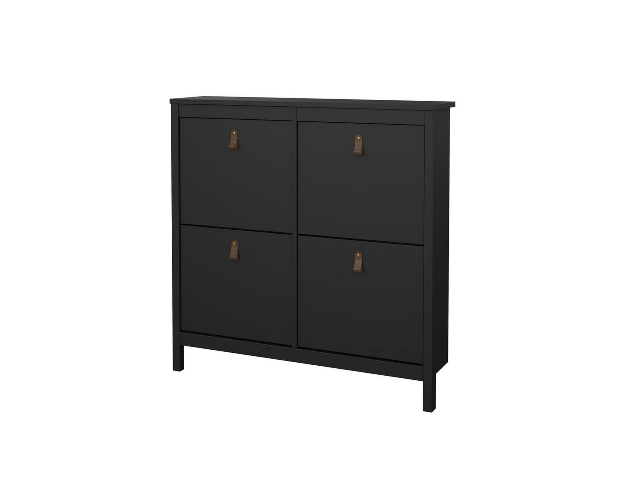 Vallvidera kenkäkaappi musta – Tvilum