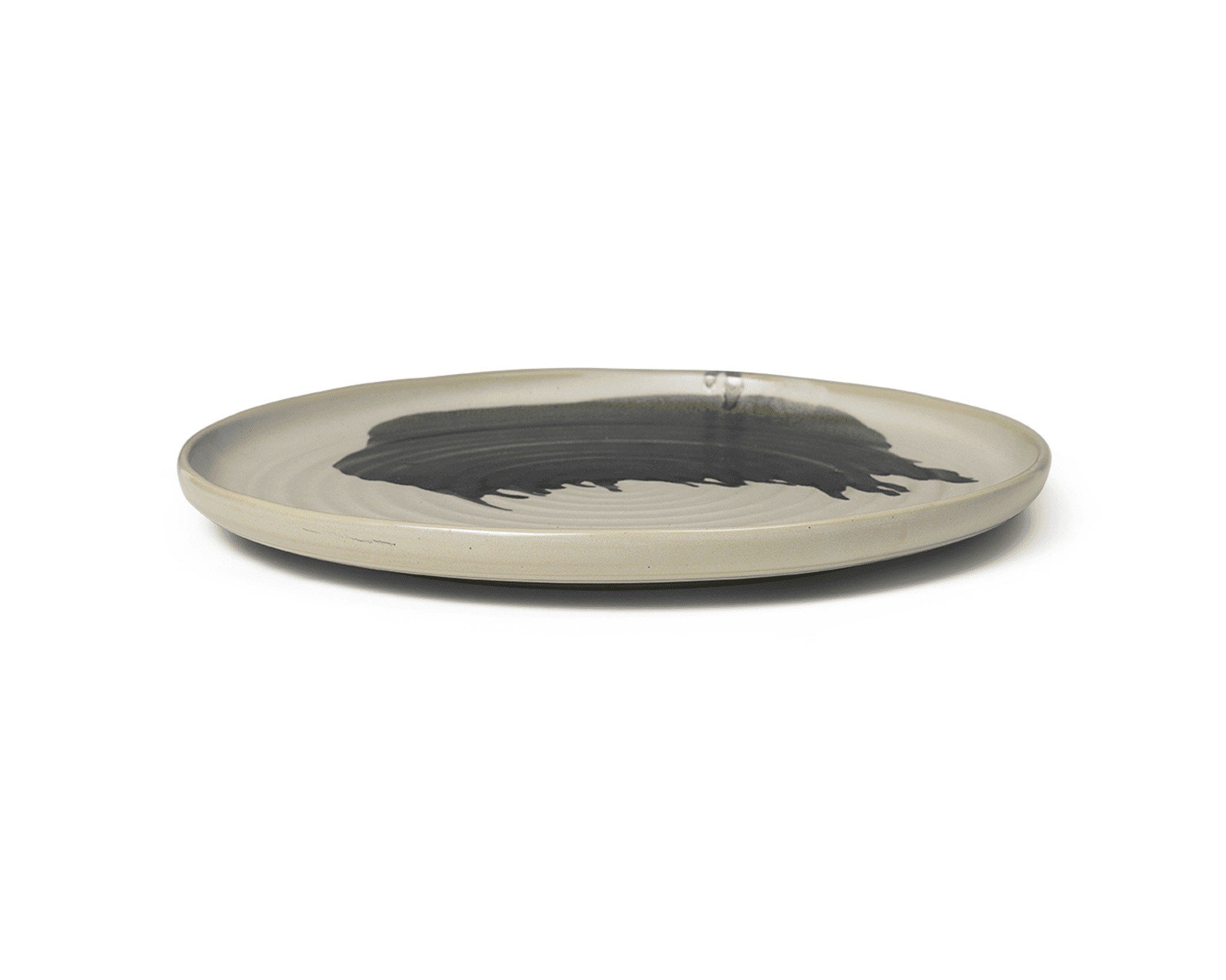 Ferm Living Omhu lautanen ø 36 cm luonnonvalkoinen