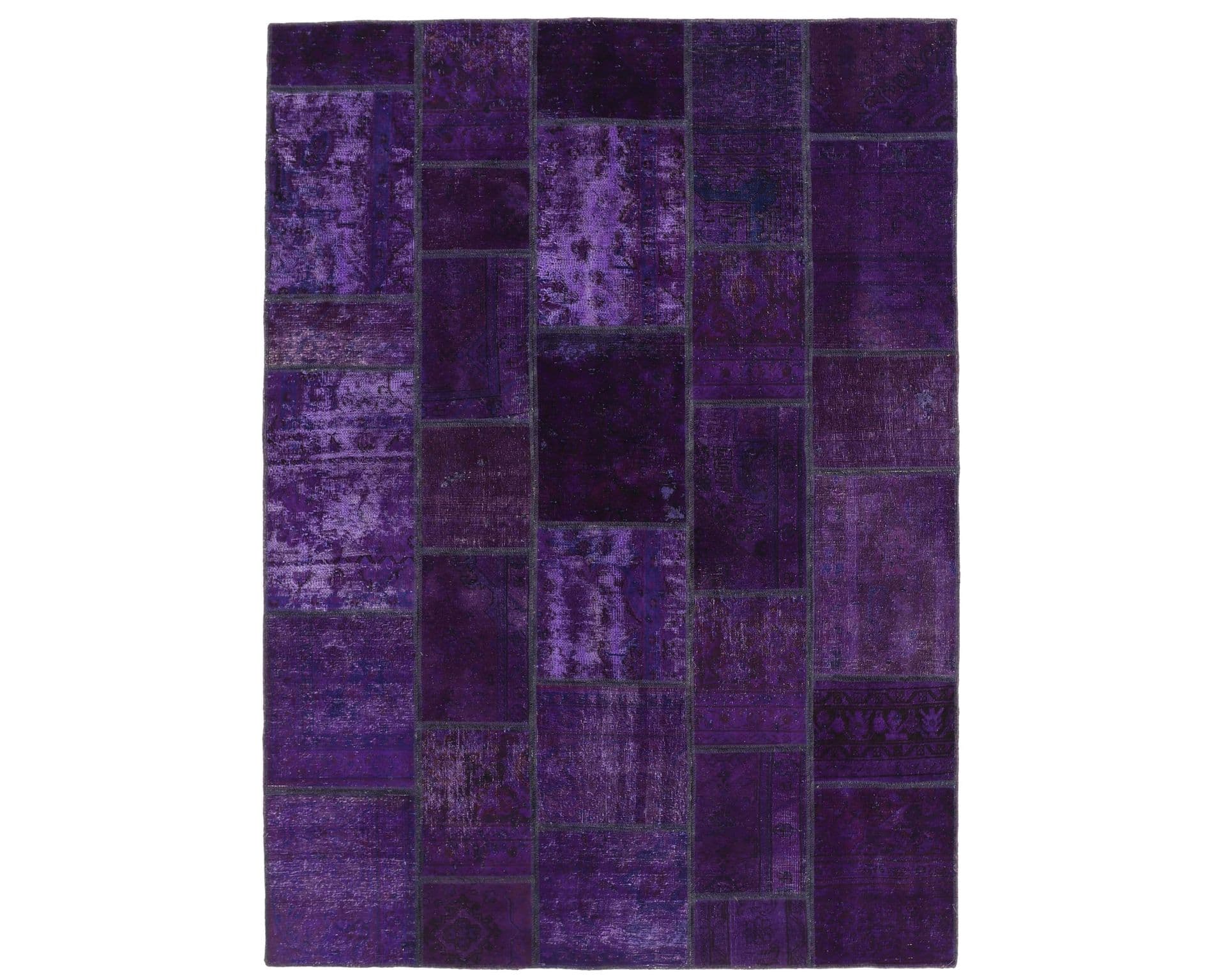 Vintage Patchwork itämainen matto 173 x 241 cm – Rezas