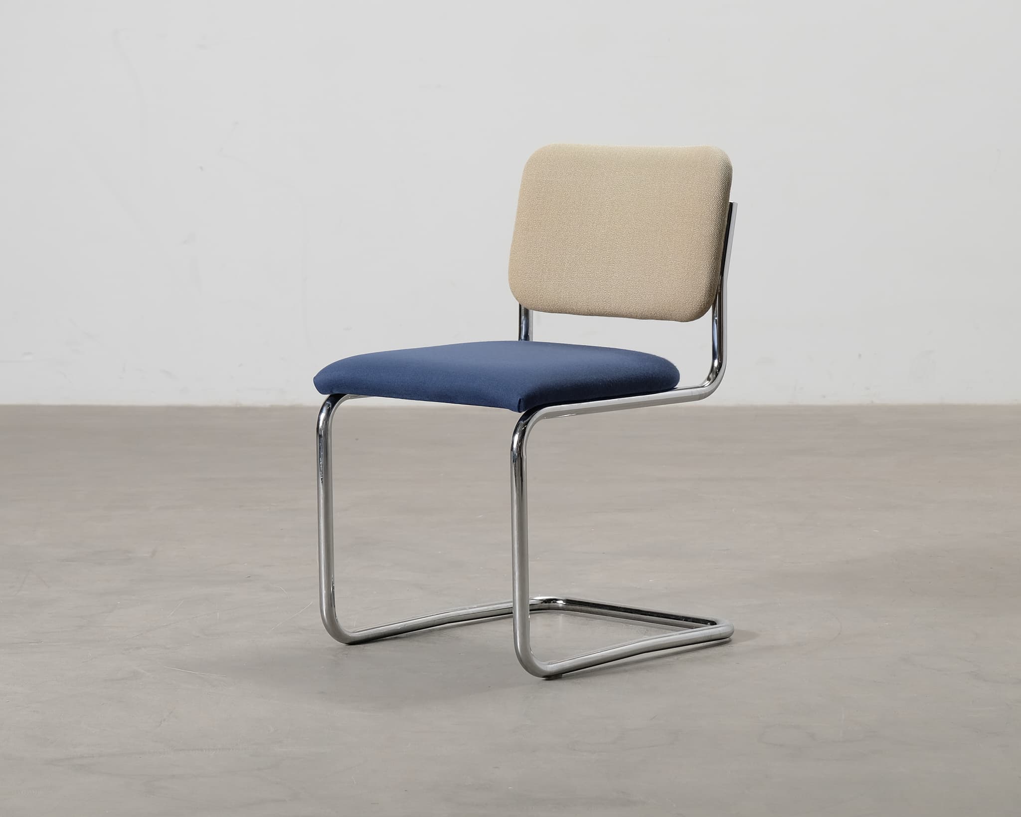 Knoll Cesca tuoli sininen / beige