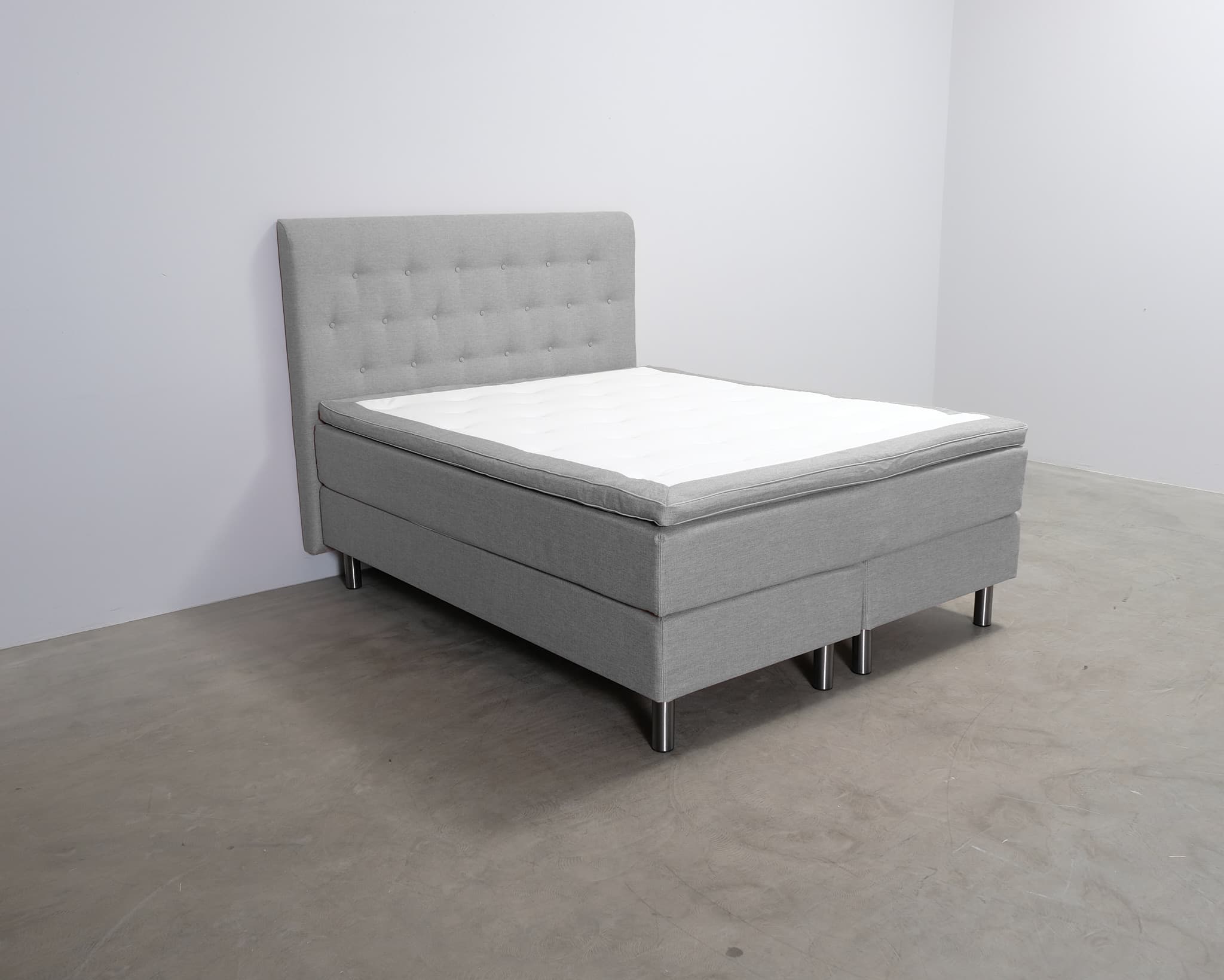 Wendre Roma jenkkisänky 160 x 200 cm harmaa – Wendre