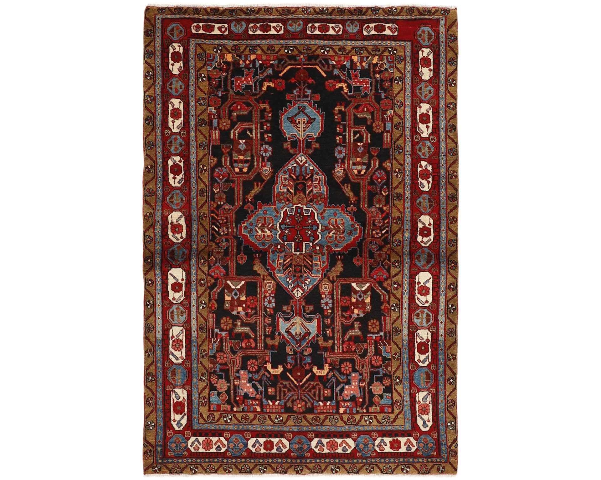 Toiserkan itämainen matto 133 x 192 cm – Rezas