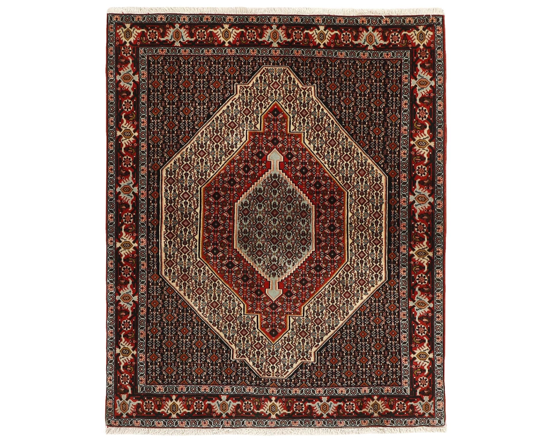 Seneh itämainen matto 127 x 160 cm – Rezas