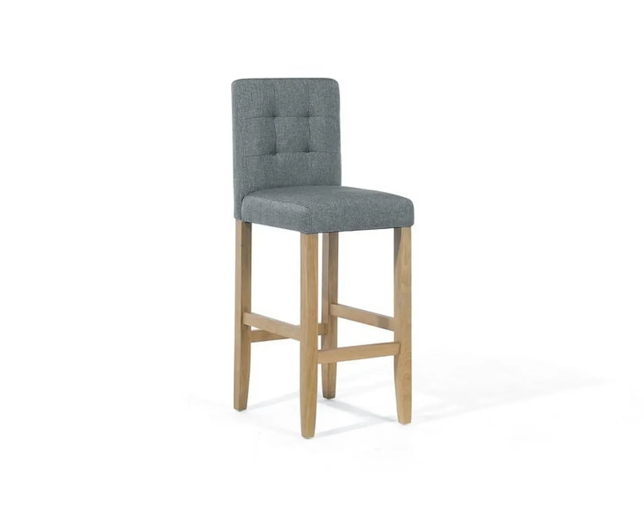 Madison baarituoli harmaa, 2 kpl setti