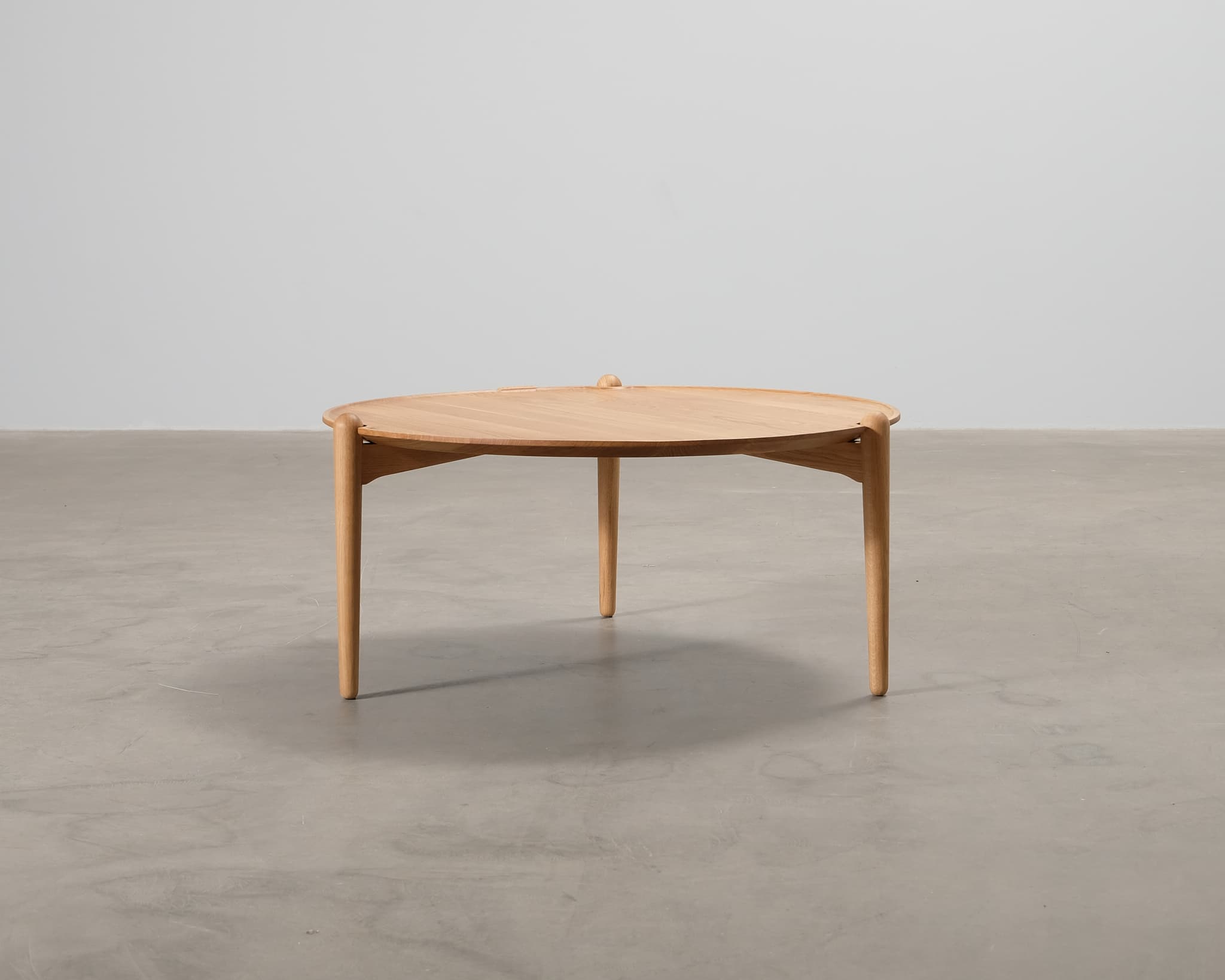 Design House Stockholm Aria sohvapöytä ø 90 cm tammi – Design House Stockholm