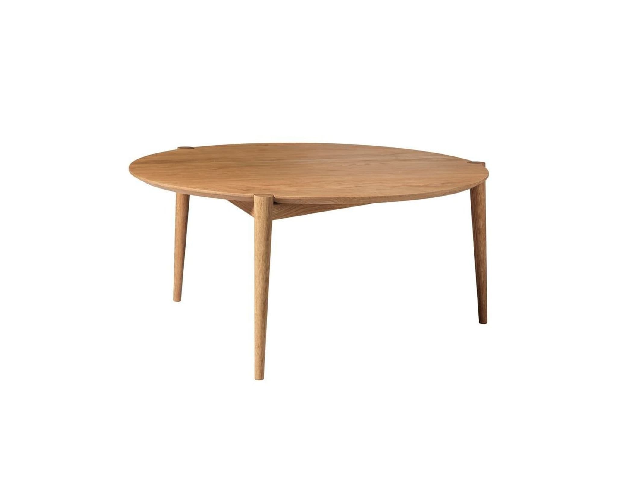 FDB Møbler D102 Søs sohvapöytä ø 85 cm tammi