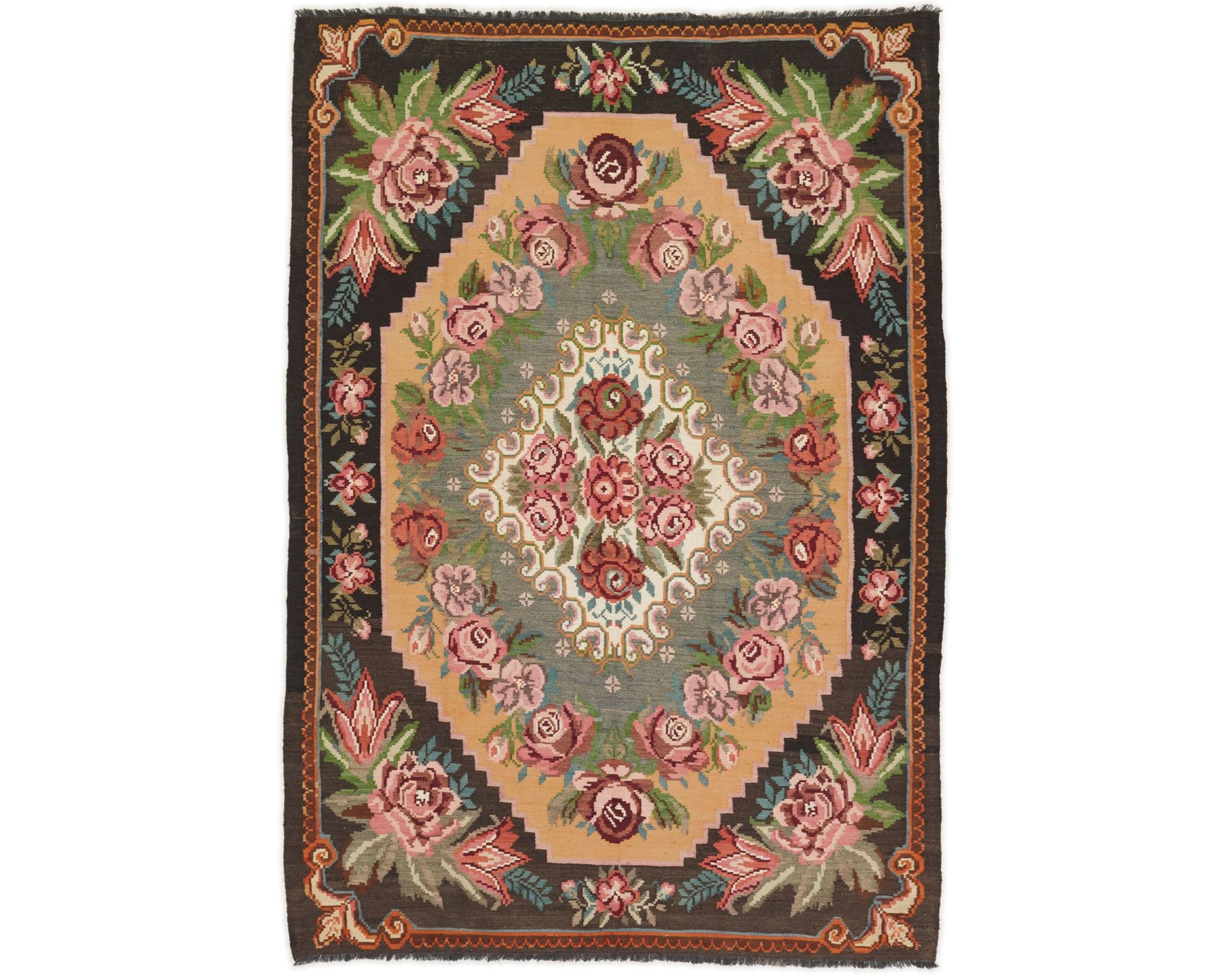 Rose Kelim itämainen matto 200 x 287 cm – Rezas