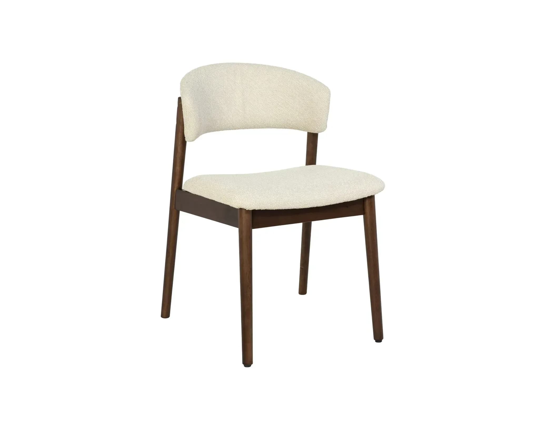 Nala ruokapöydän tuoli beige / pähkinä, 2 kpl setti – Andrarum