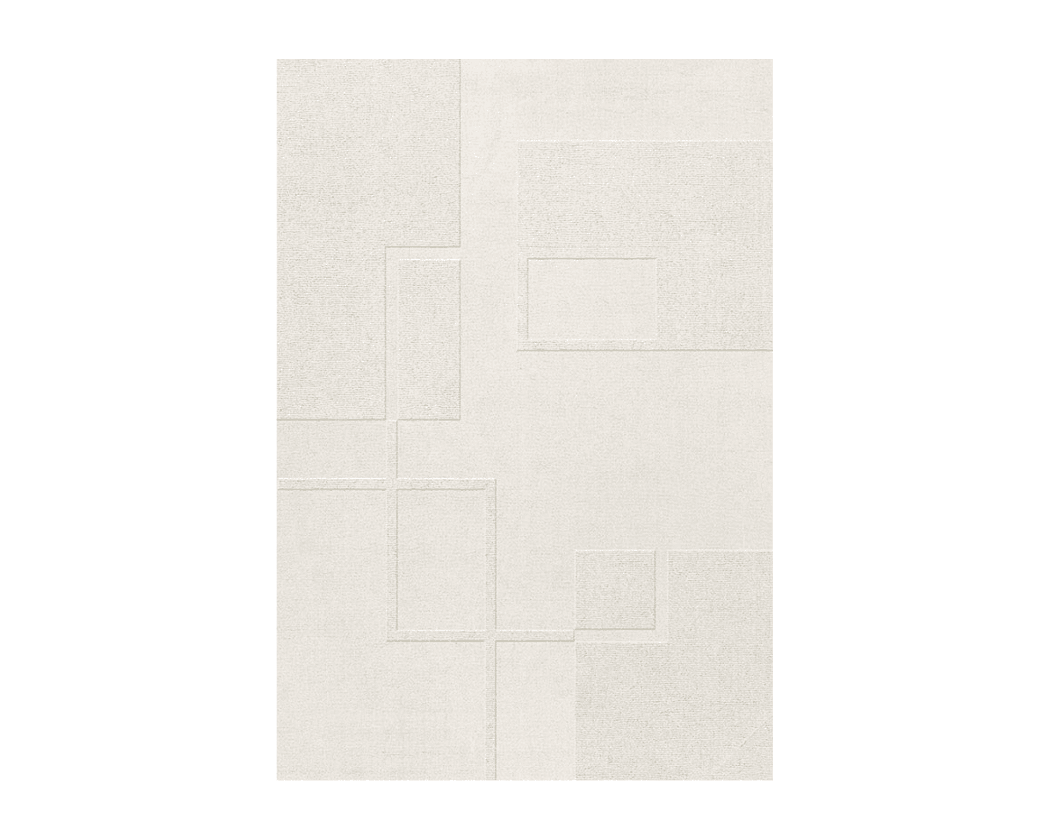 Layered Swedish Grace villamatto 180 x 270 cm luonnonvalkoinen – Layered