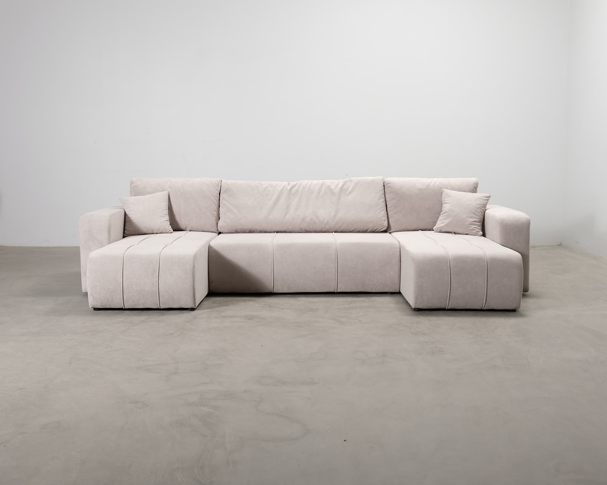 Flo 4-istuttava vuodesohva divaanilla beige