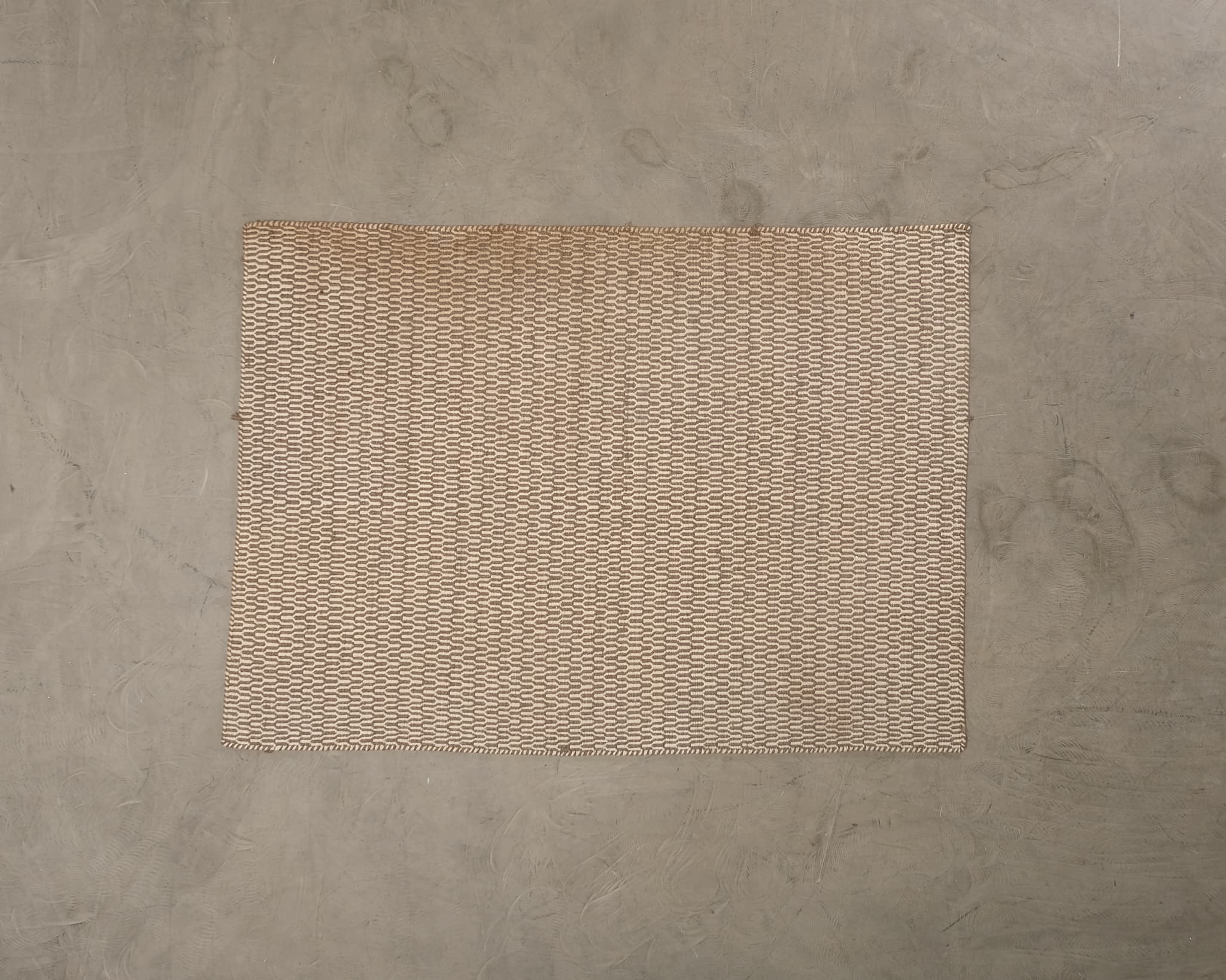 Matto beige / ruskea 140 x 190 cm