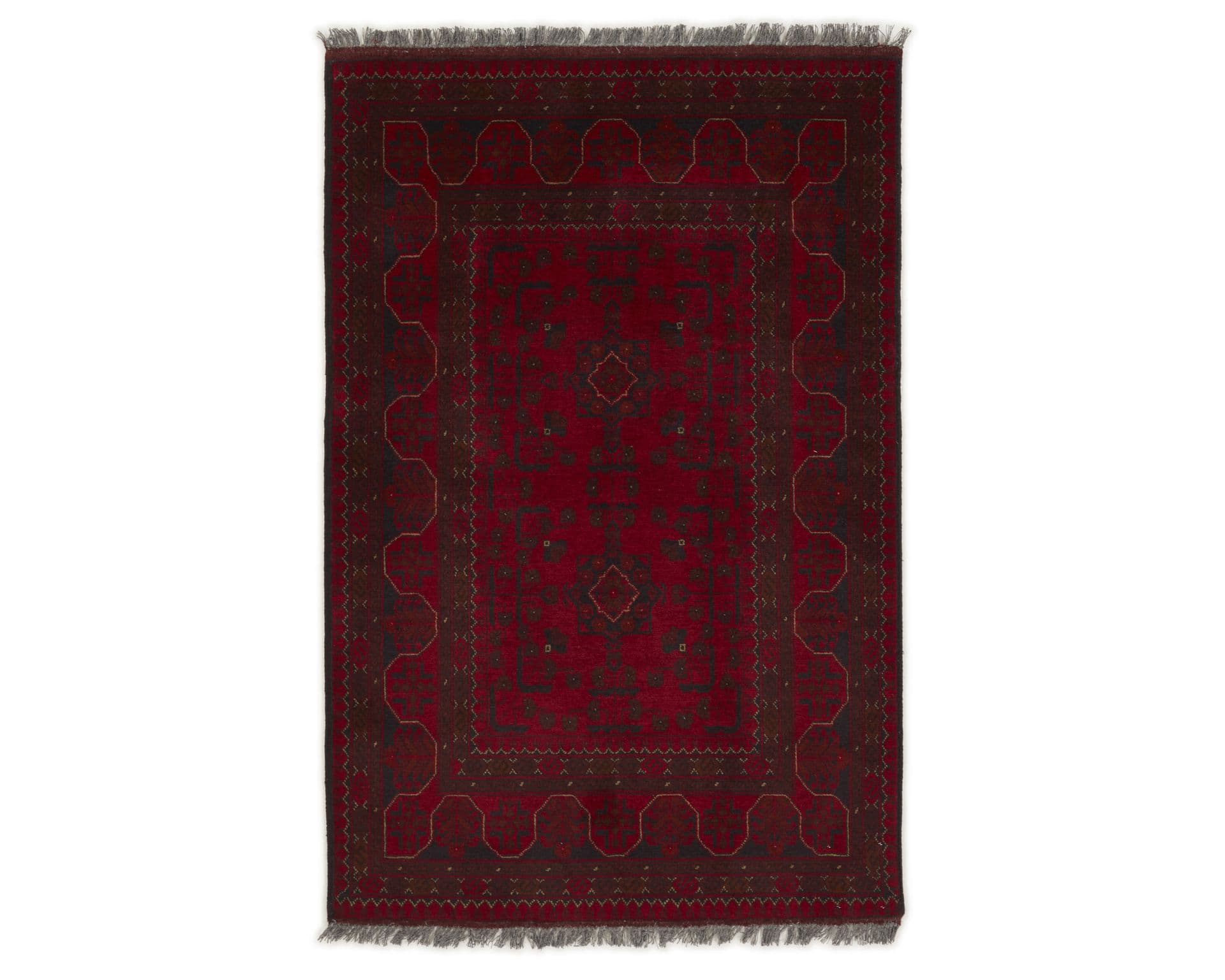 Old Afghan itämainen matto 98 x 148 cm – Rezas