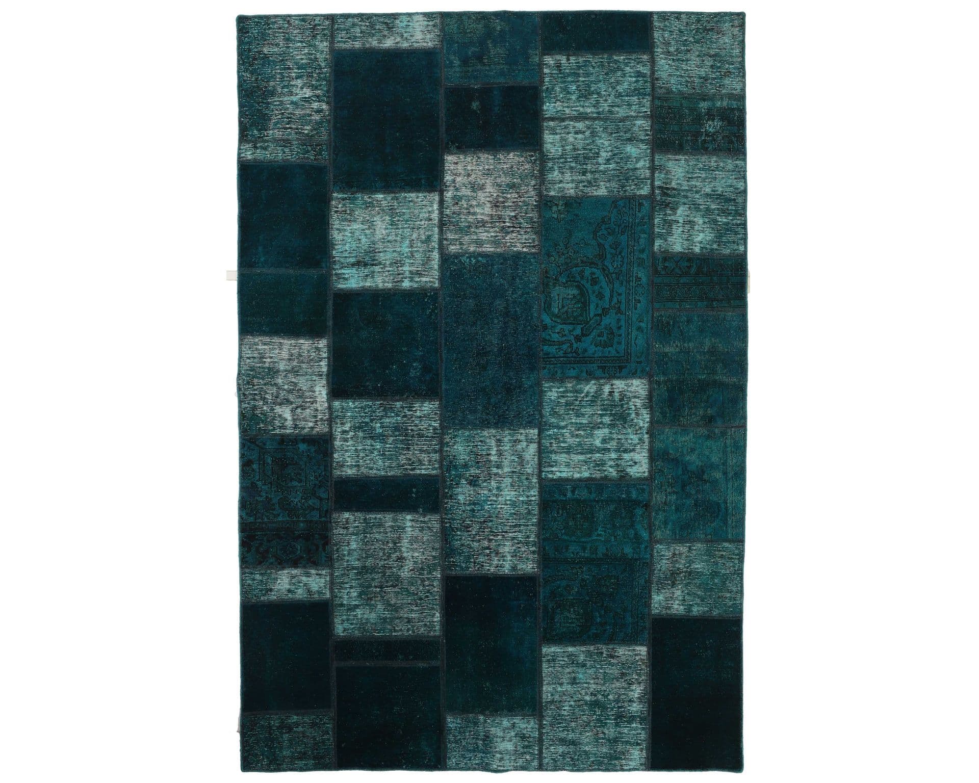 Vintage Patchwork itämainen matto 205 x 308 cm – Rezas