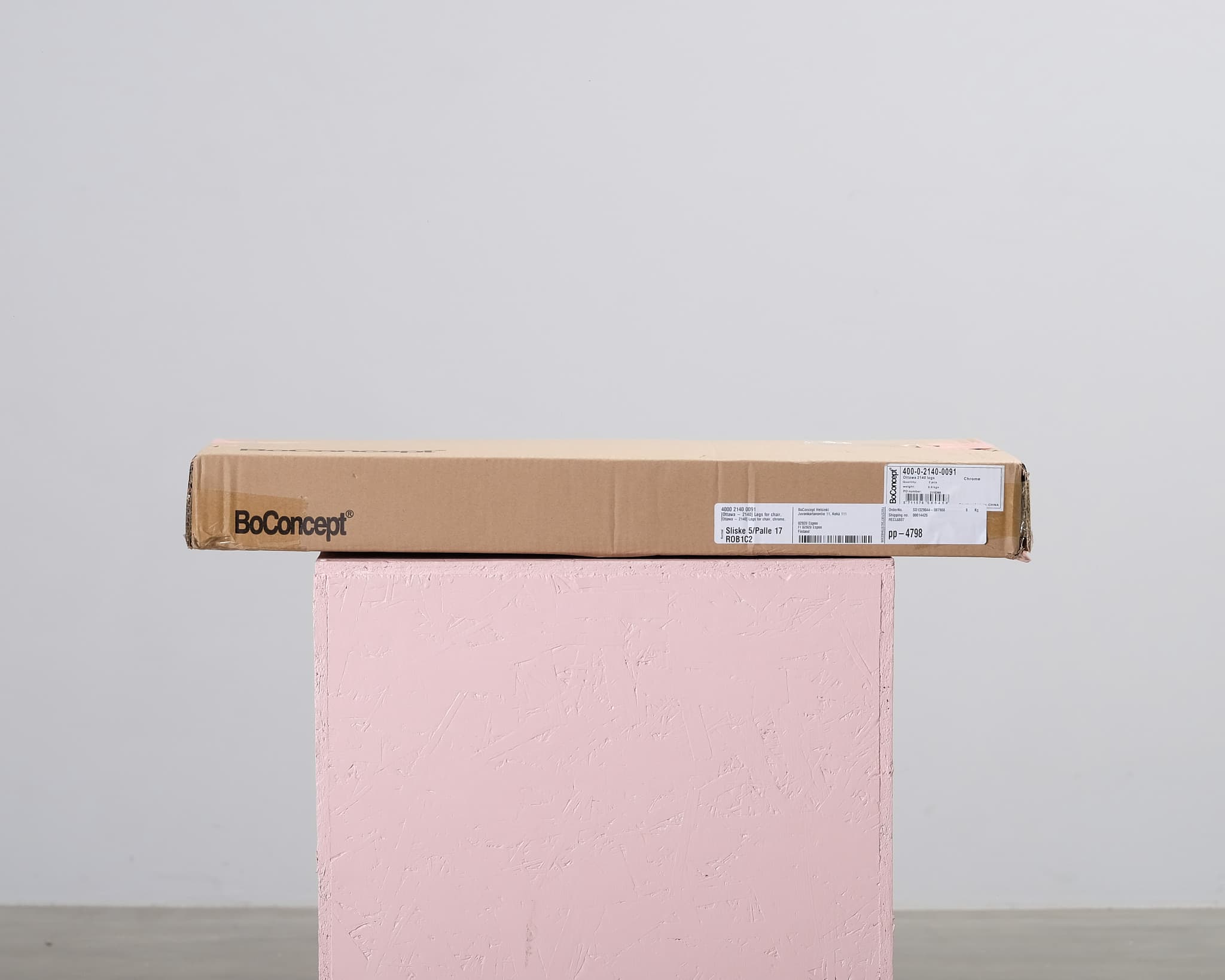 BoConcept Ottawa tuolinjalat kromi – BoConcept