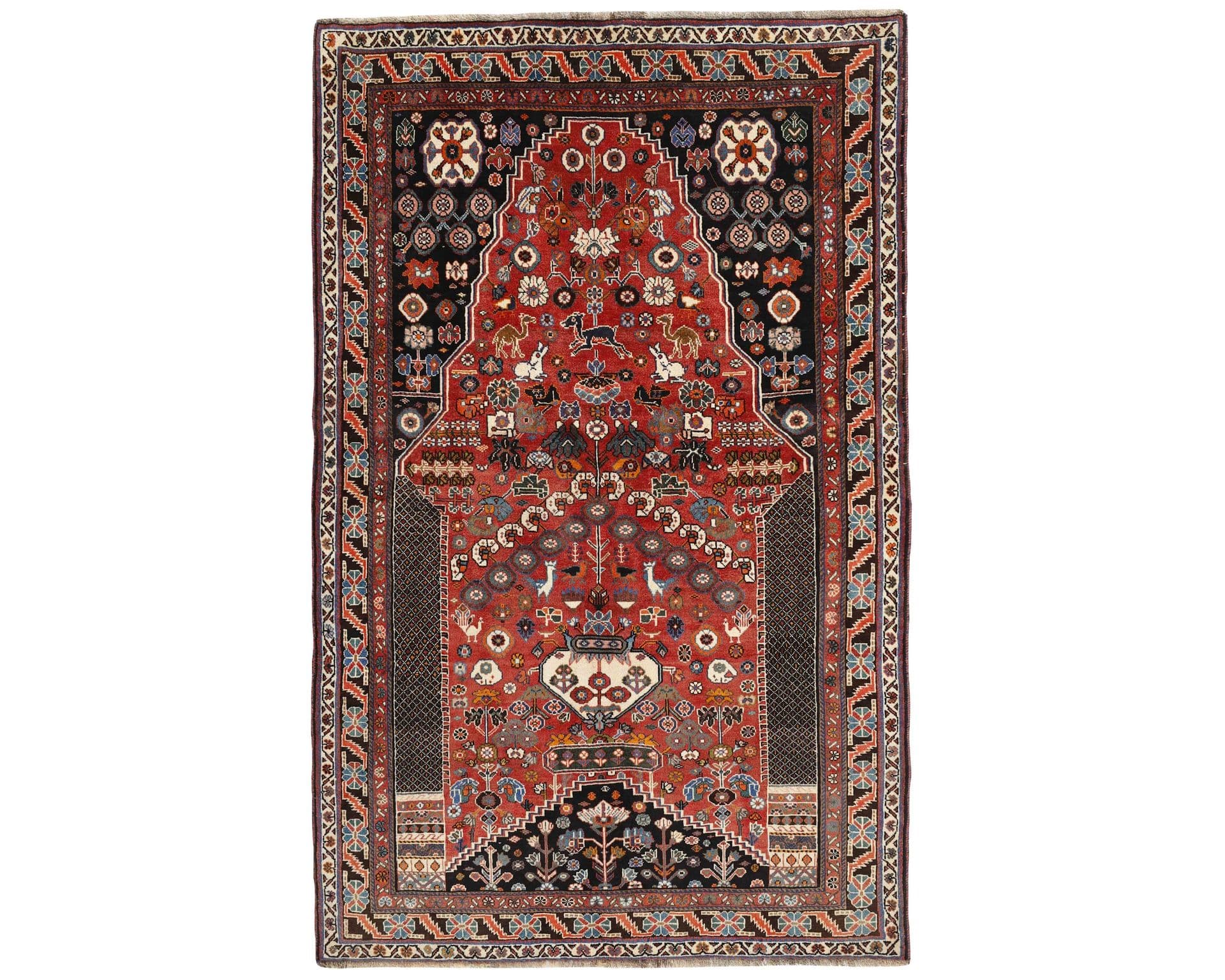 Kashghai itämainen matto 154 x 243 cm – Rezas