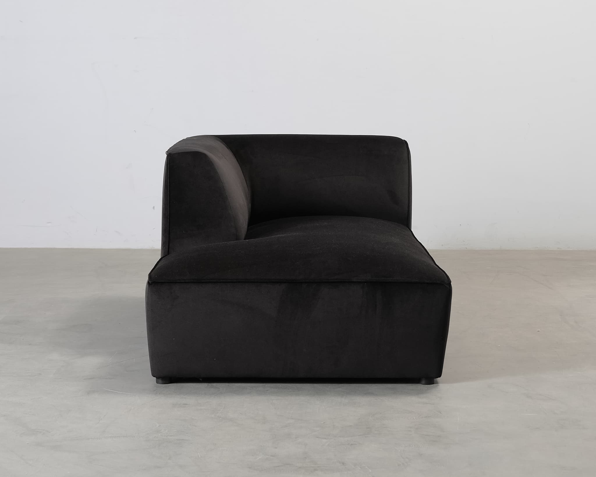 Windsor & Co Sao 2-istuttava sohvamoduuli musta – Windsor & Co