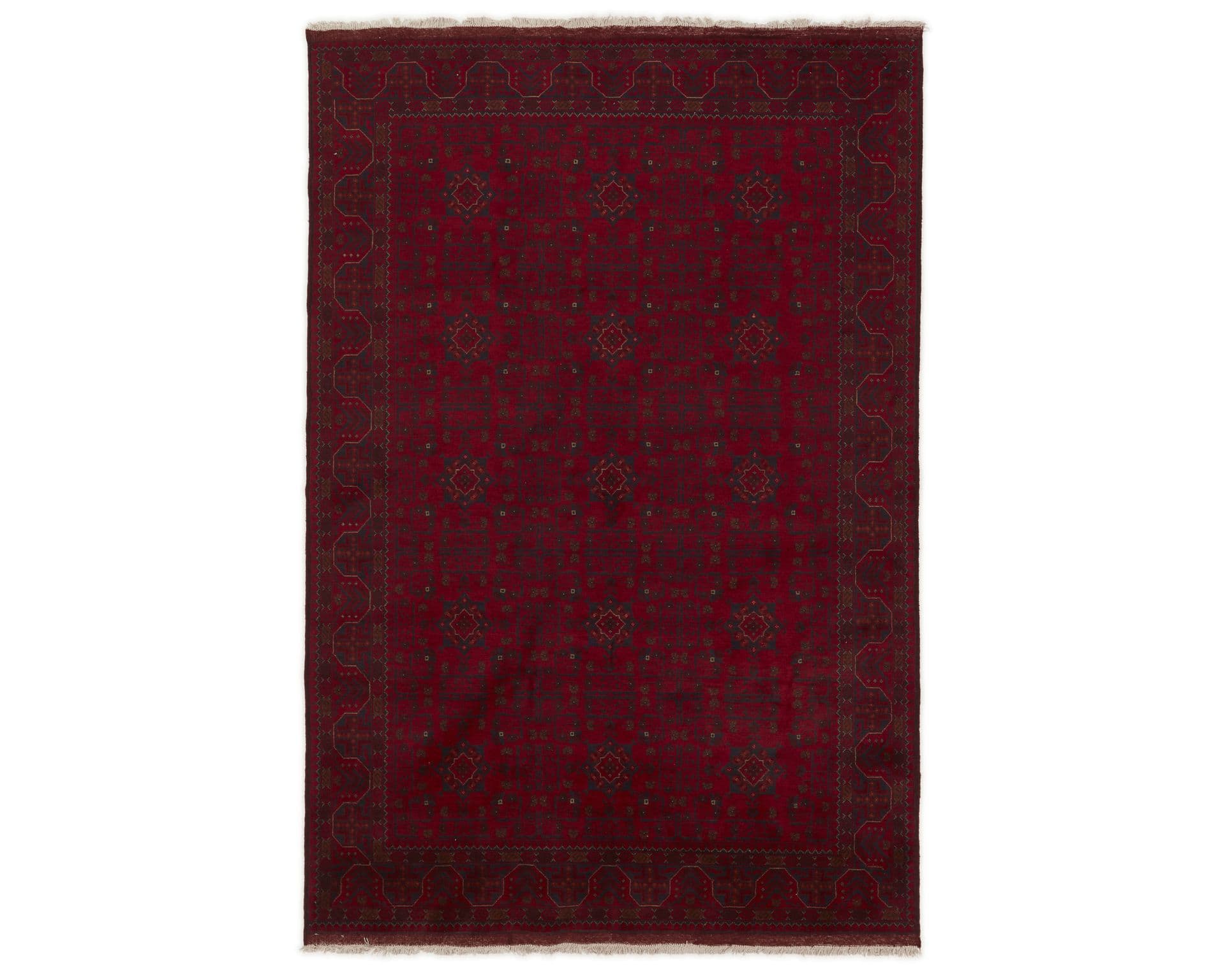 Old Afghan itämainen matto 194 x 287 cm – Rezas