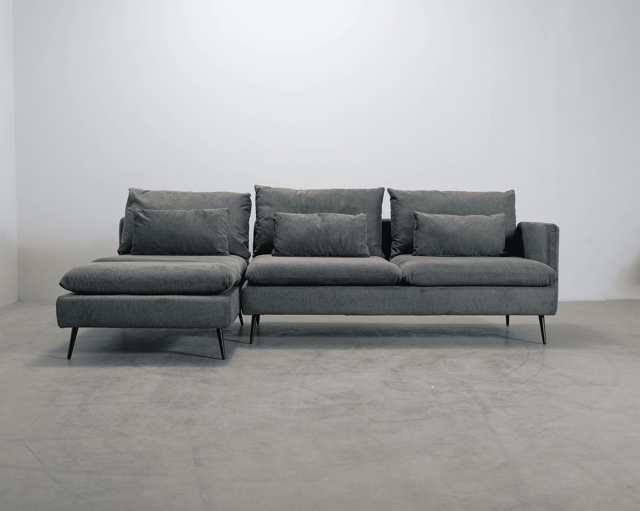 Svartvik 3-istuttava divaanisohva harmaa