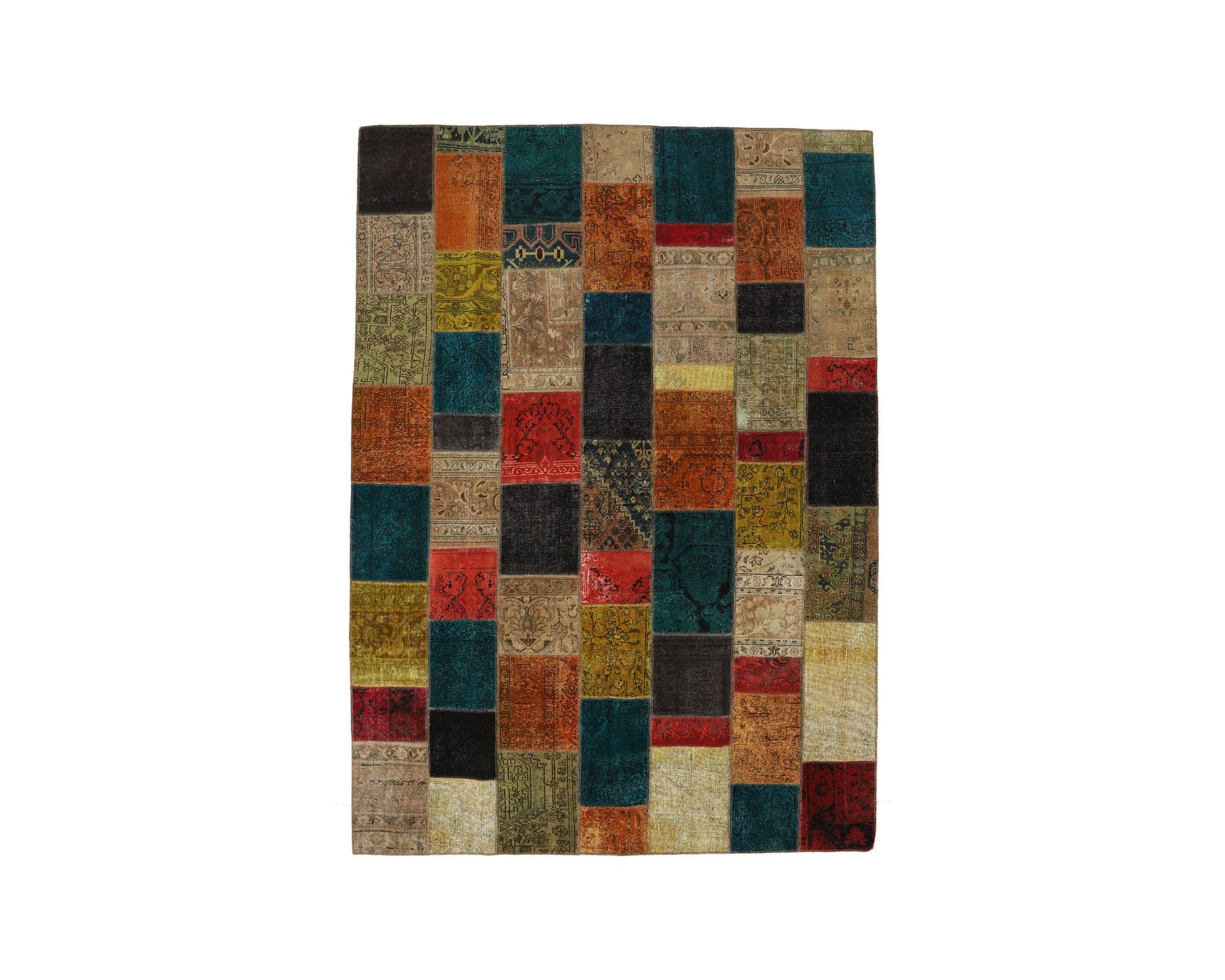 Vintage Patchwork itämainen matto 250 x 350 cm – Rezas