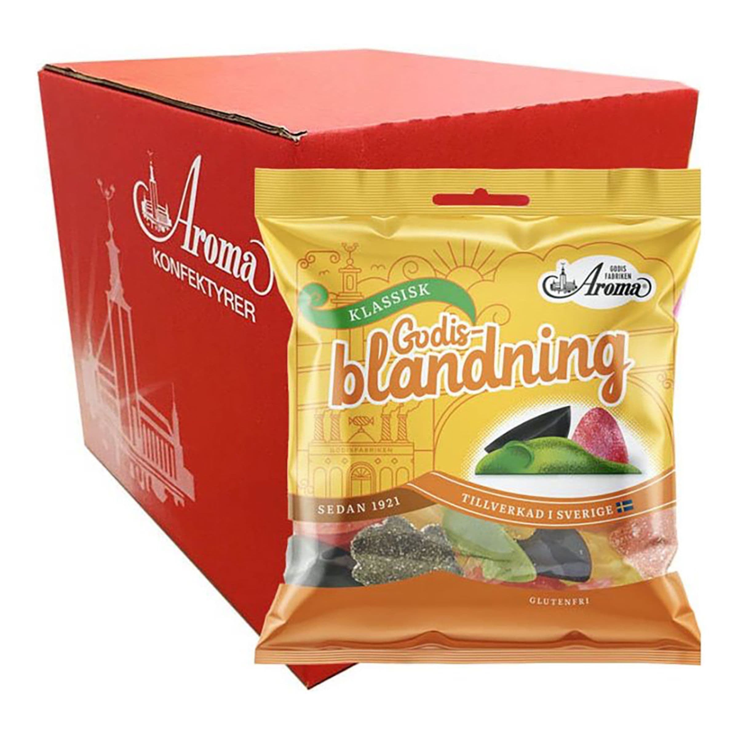 Karkkipussi Godisblandning Suurpakkaus - 20 x 80 g