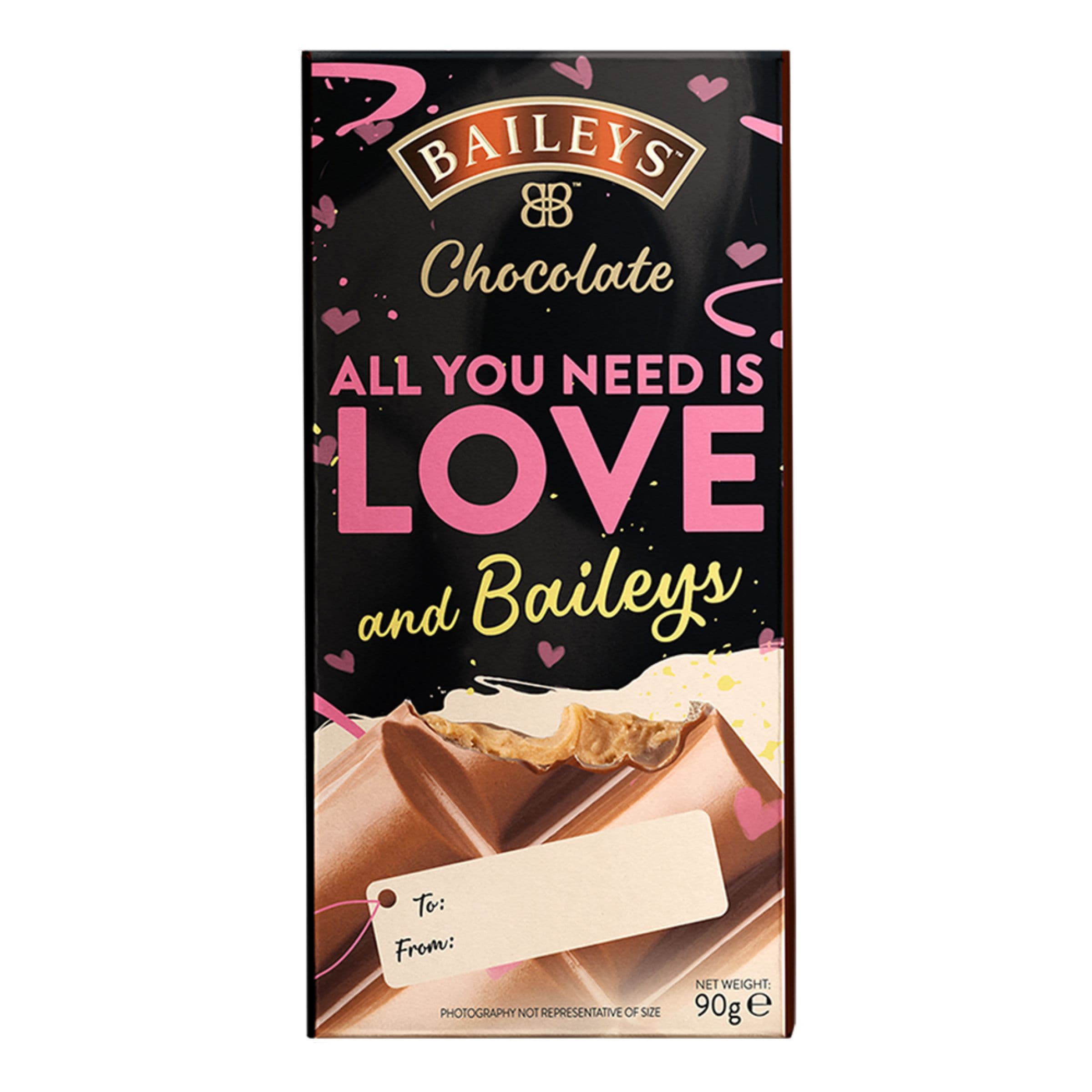 Baileys Truffle Love Bar -suklaalevy - 90 g