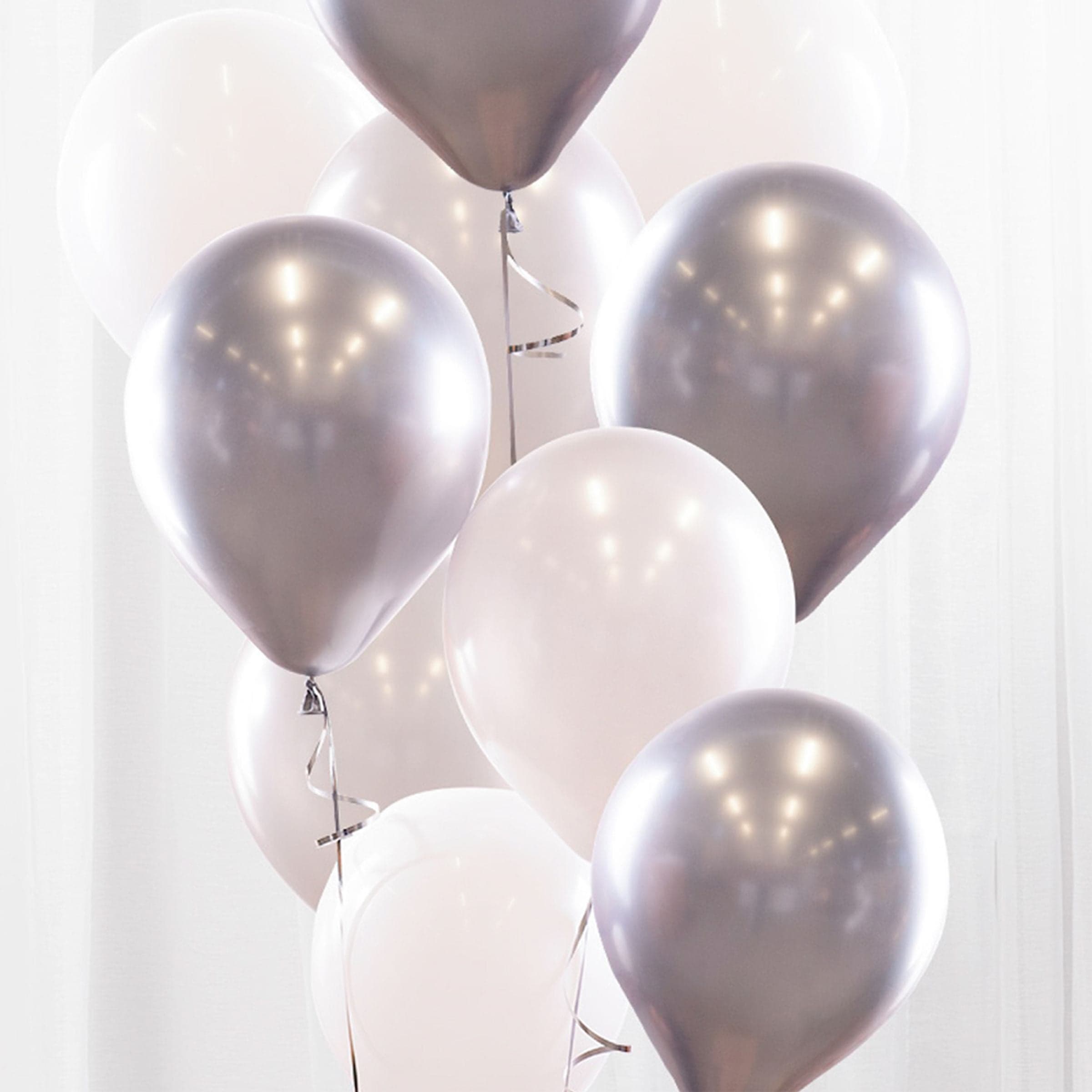 Ilmapallokimppu Hopea/Kromi – Ballongkungen